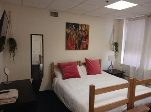 Bedroom, Bed in Michie House in College Hill