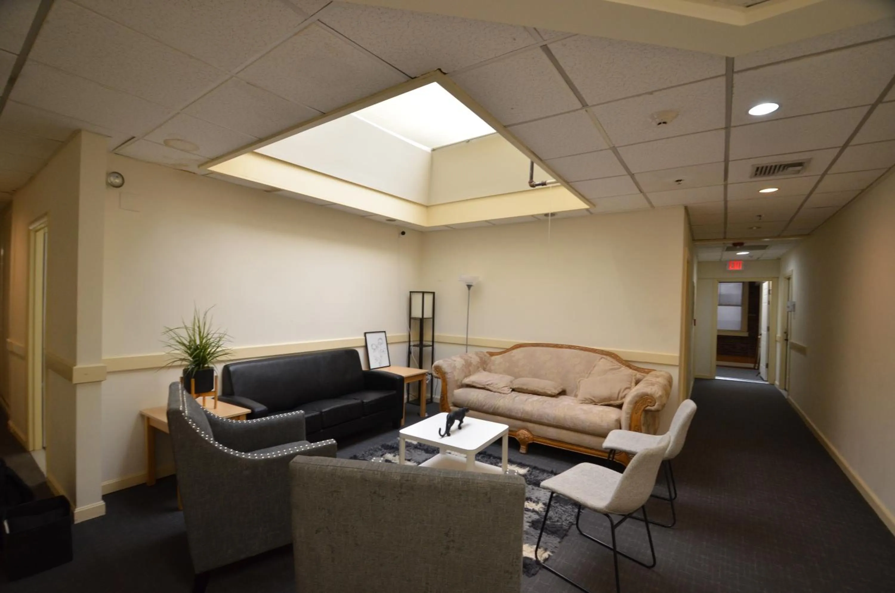 Living room in Michie House in College Hill