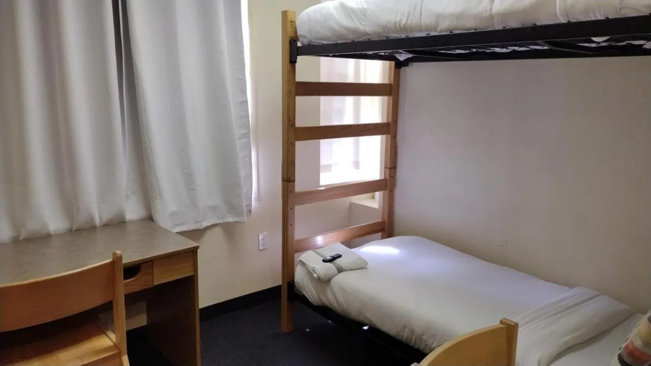 Bed in Michie House in College Hill