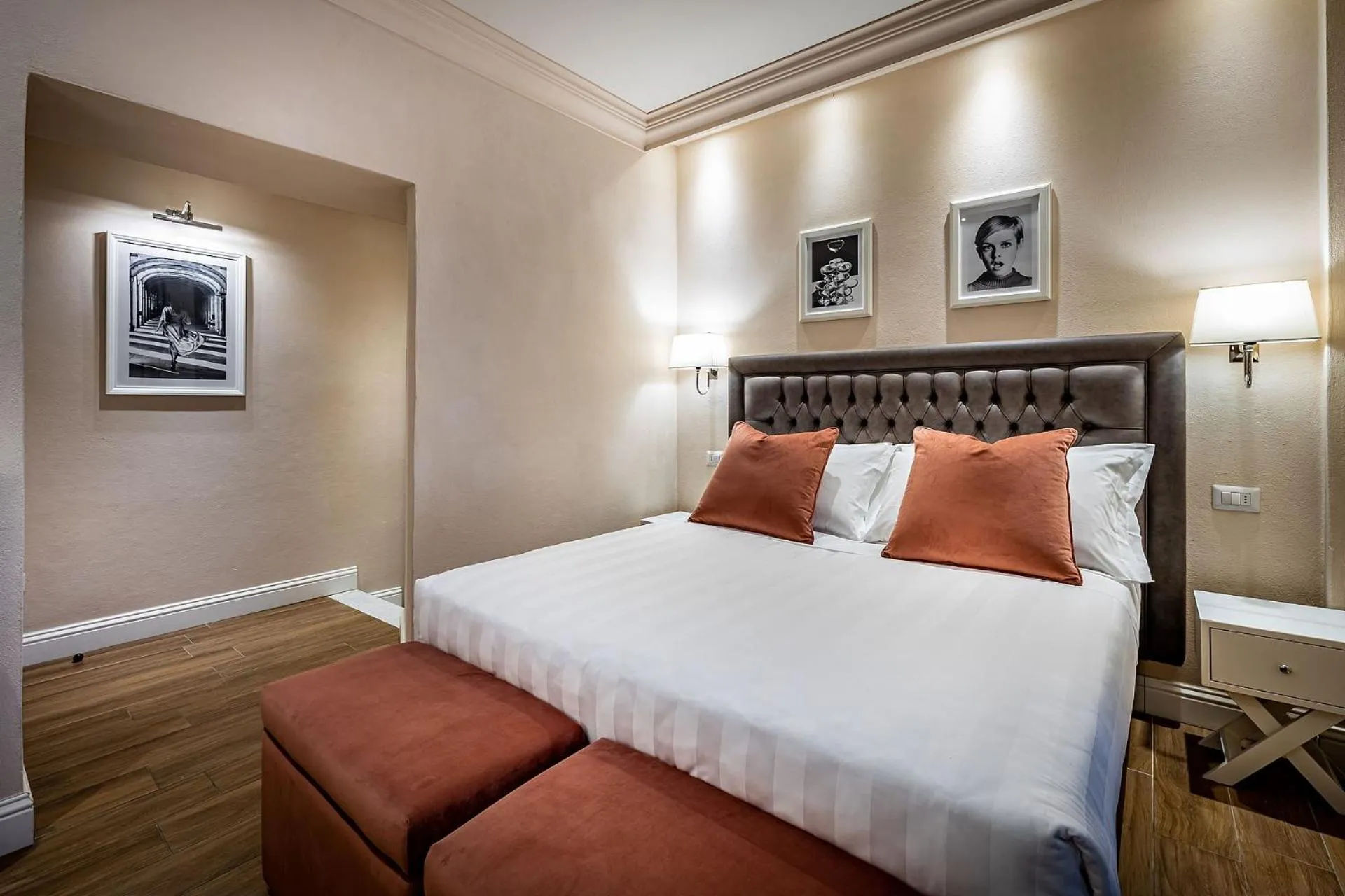 Bed in Hotel Ungherese Small Luxury Hotel