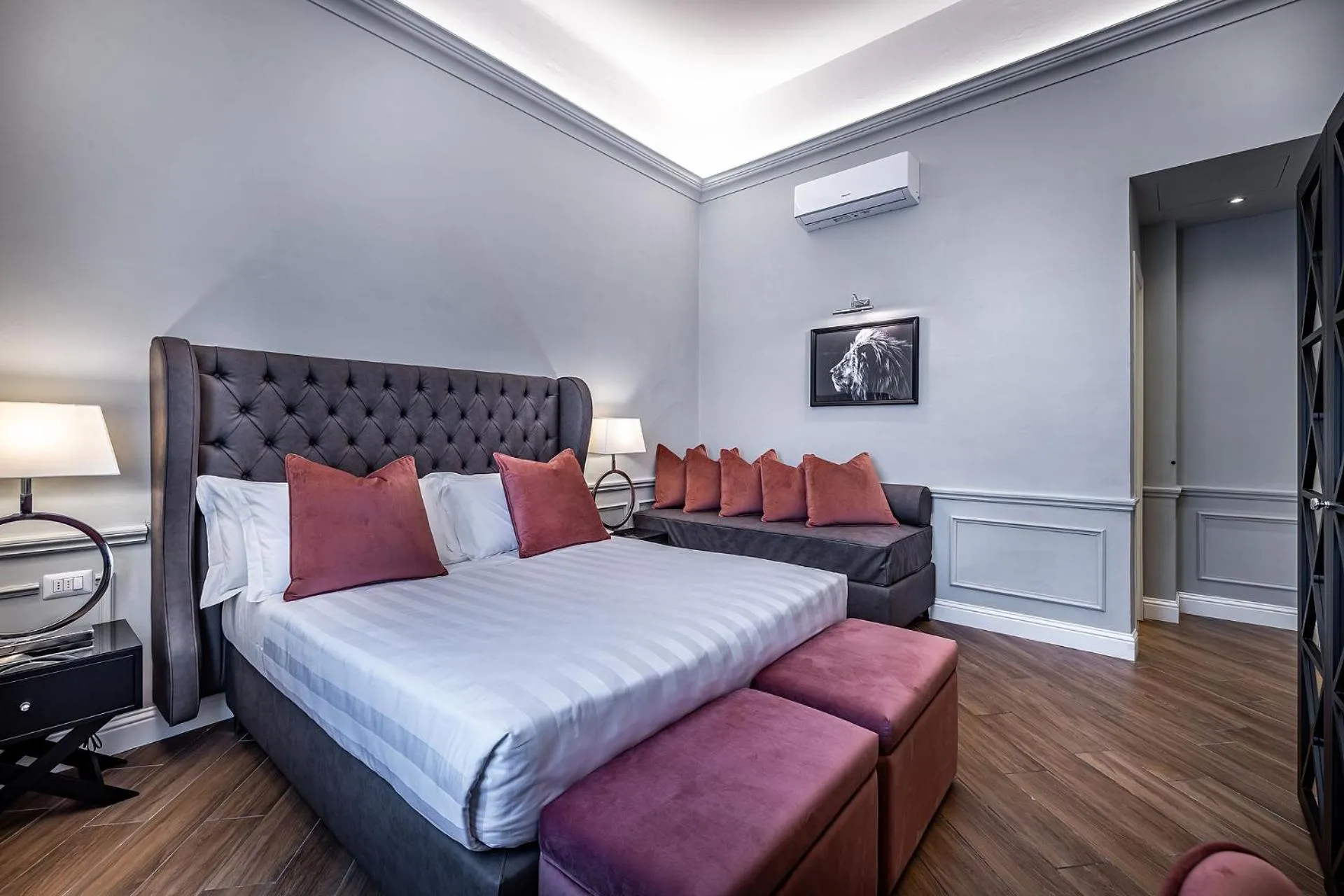 Bed in Hotel Ungherese Small Luxury Hotel