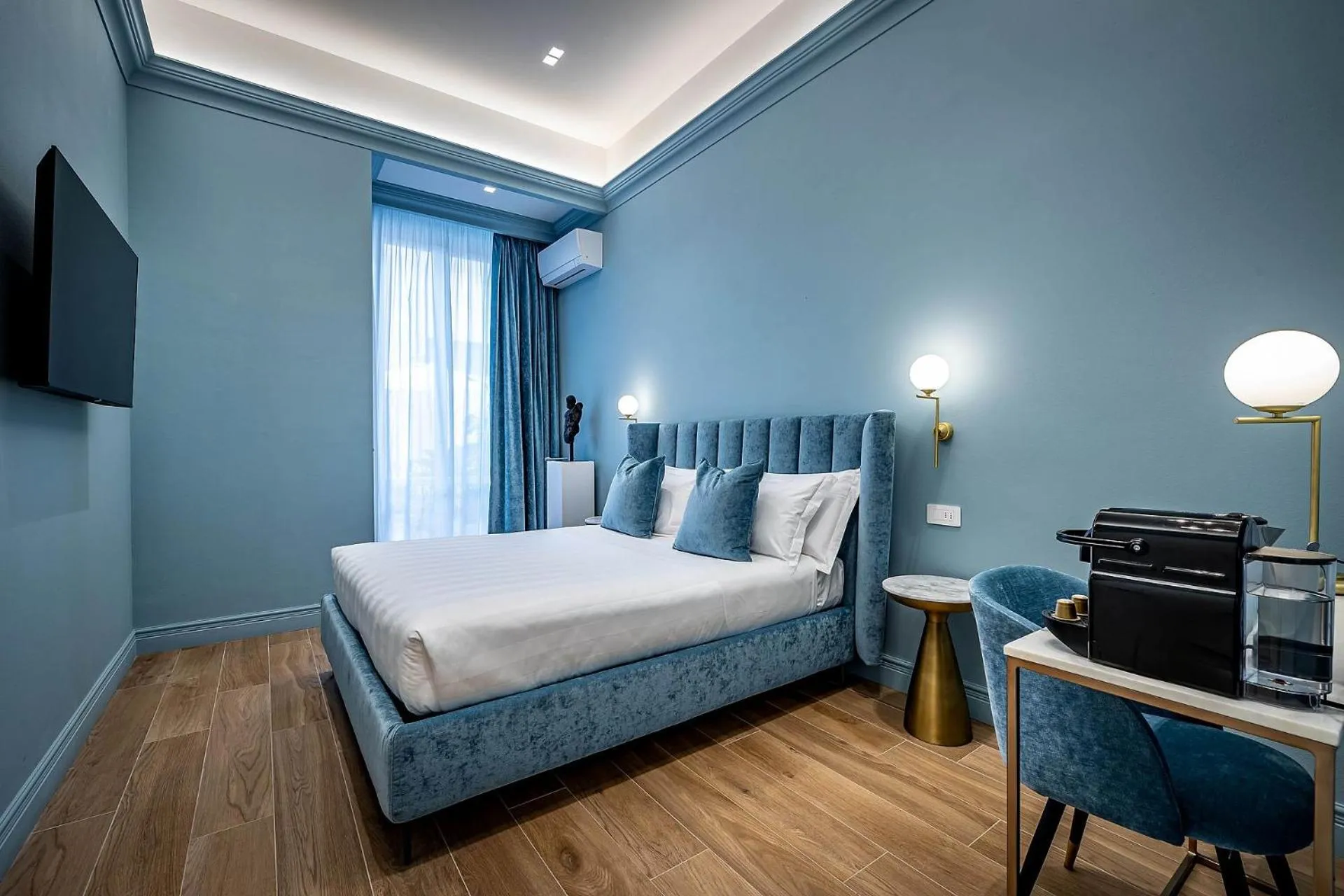 Bed in Hotel Ungherese Small Luxury Hotel