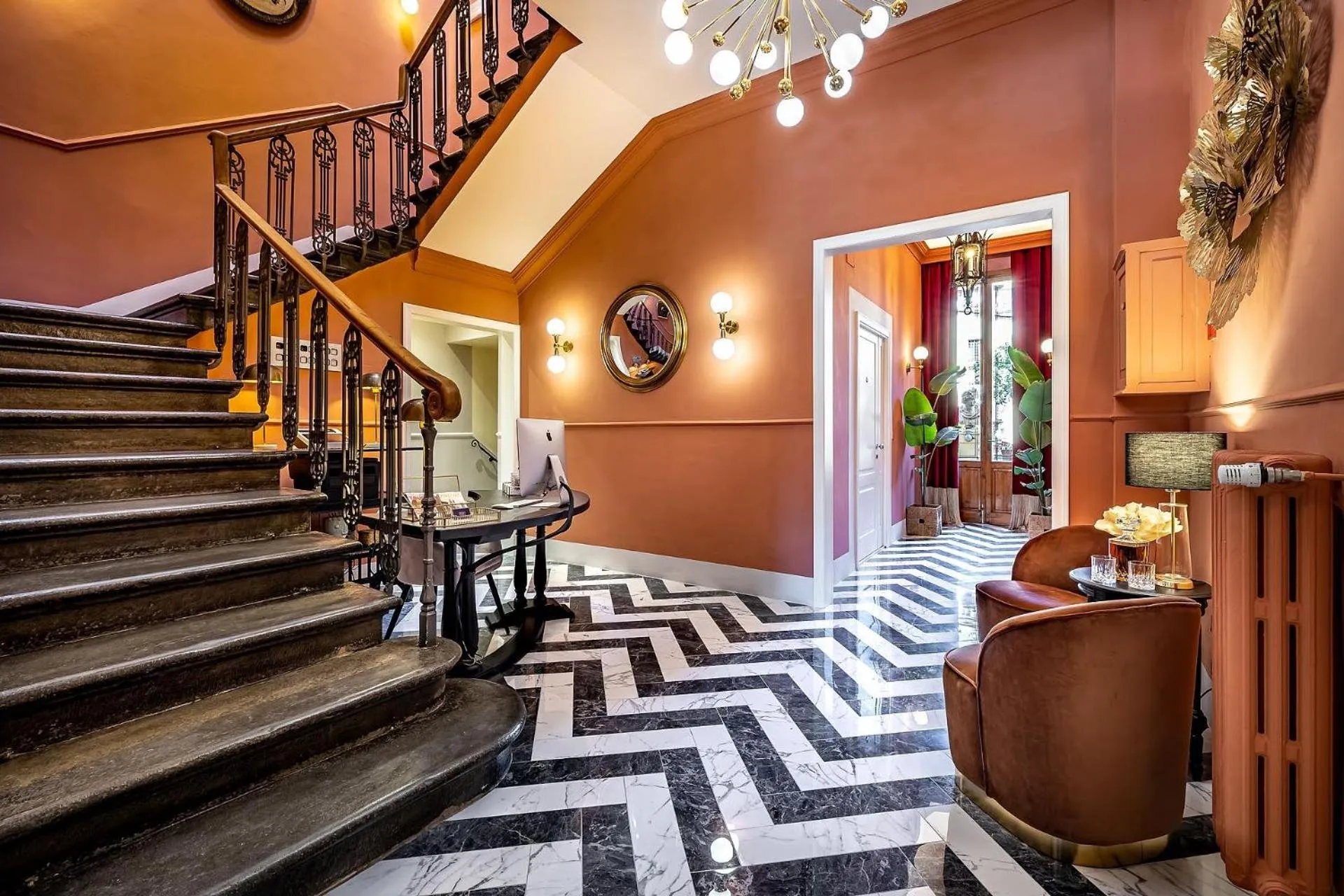 Lobby or reception in Hotel Ungherese Small Luxury Hotel