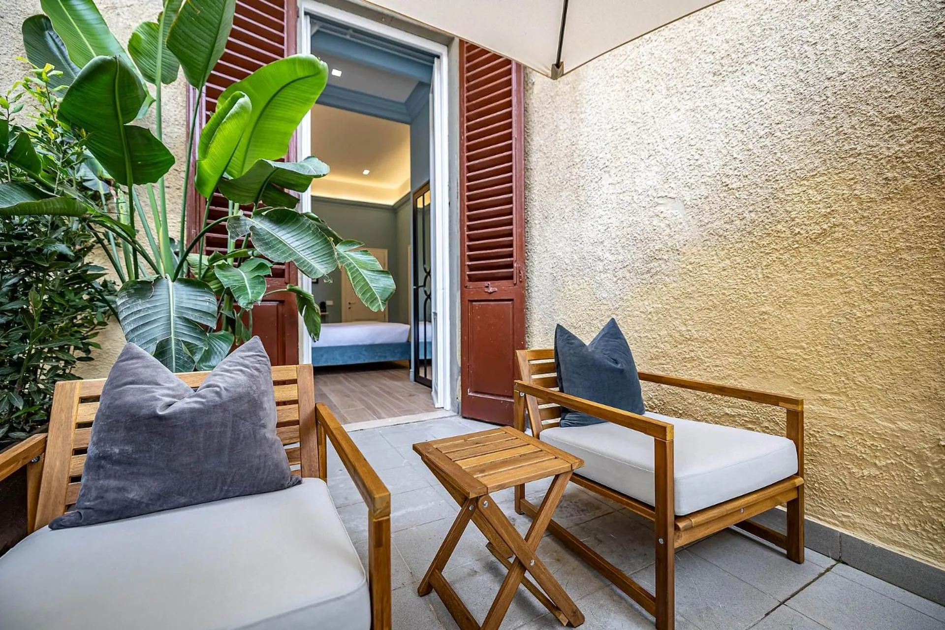 Balcony/Terrace in Hotel Ungherese Small Luxury Hotel