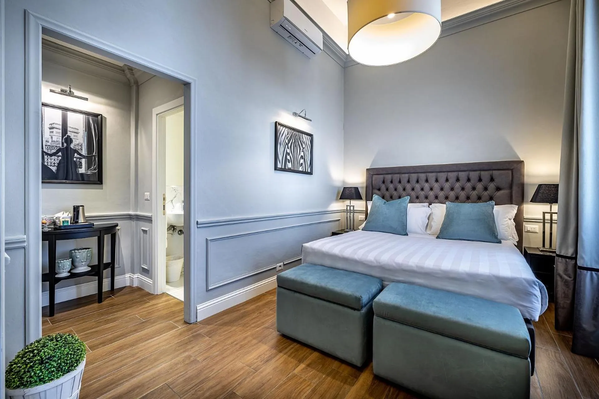 Bed in Hotel Ungherese Small Luxury Hotel