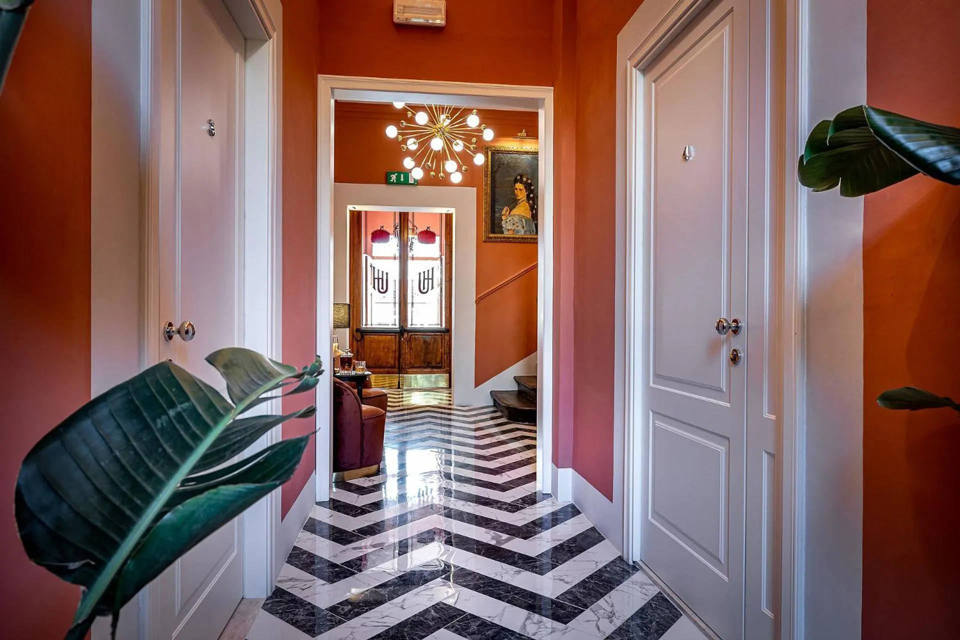 Lobby or reception in Hotel Ungherese Small Luxury Hotel