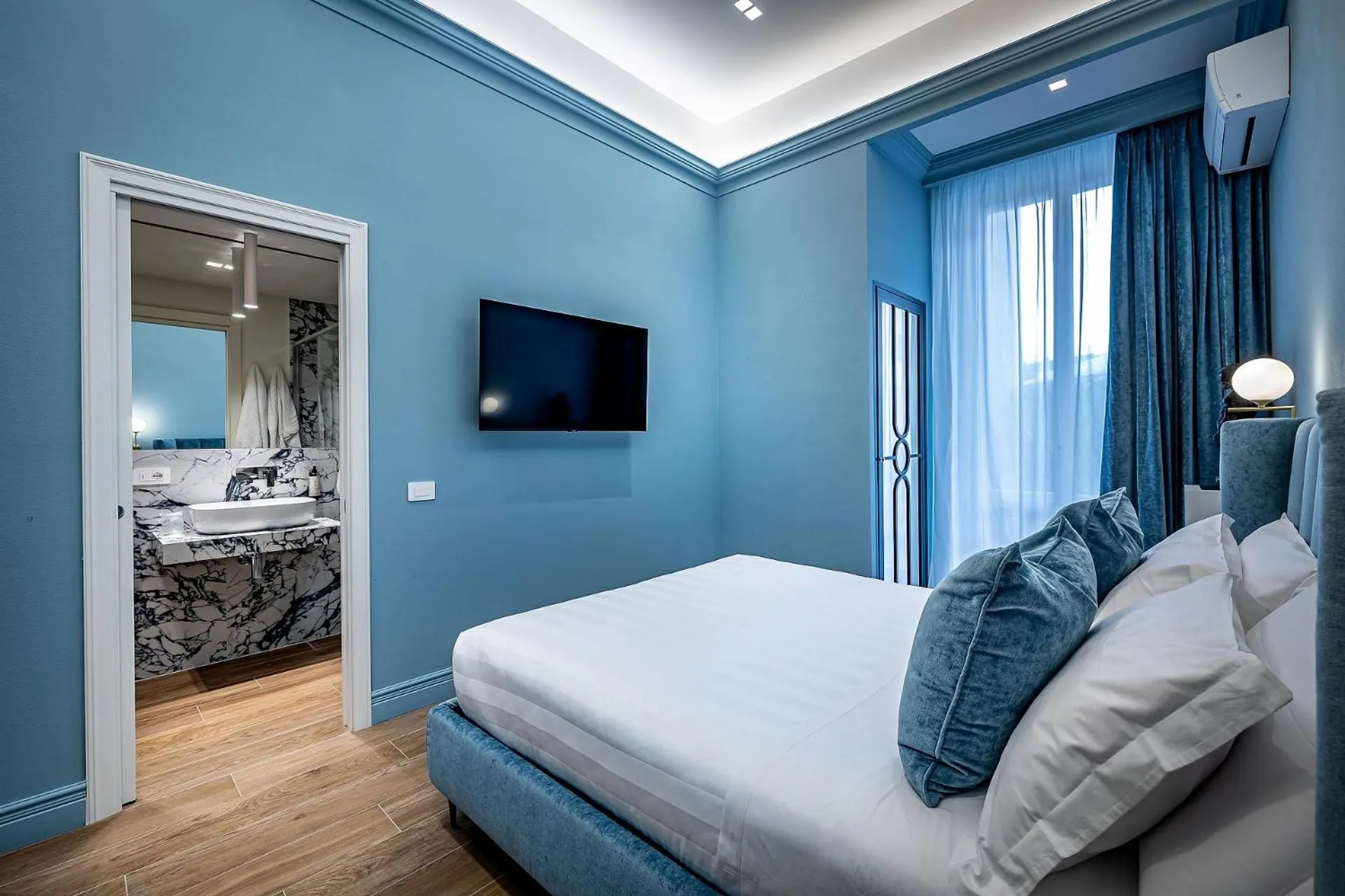 Bed in Hotel Ungherese Small Luxury Hotel