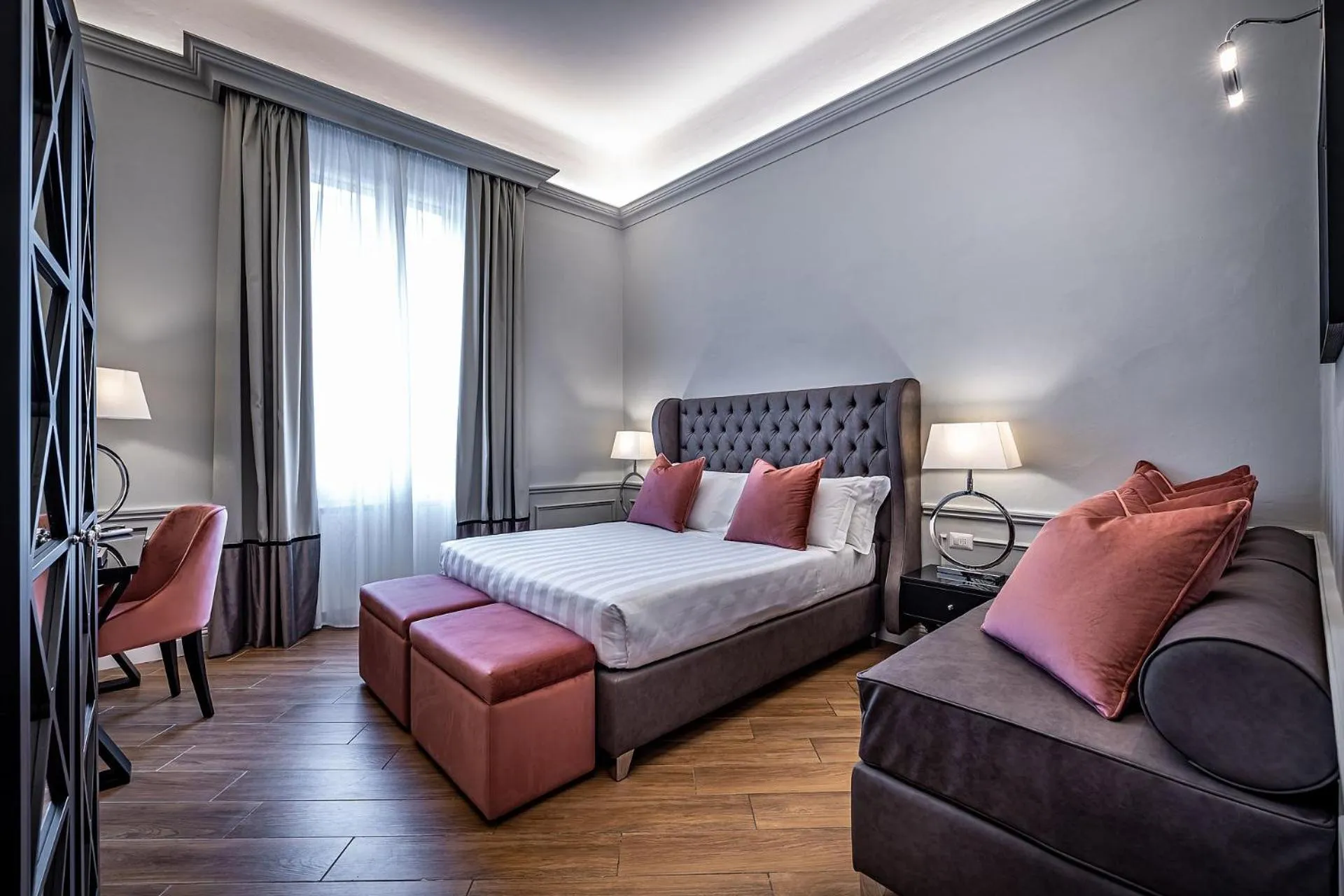 Bed in Hotel Ungherese Small Luxury Hotel