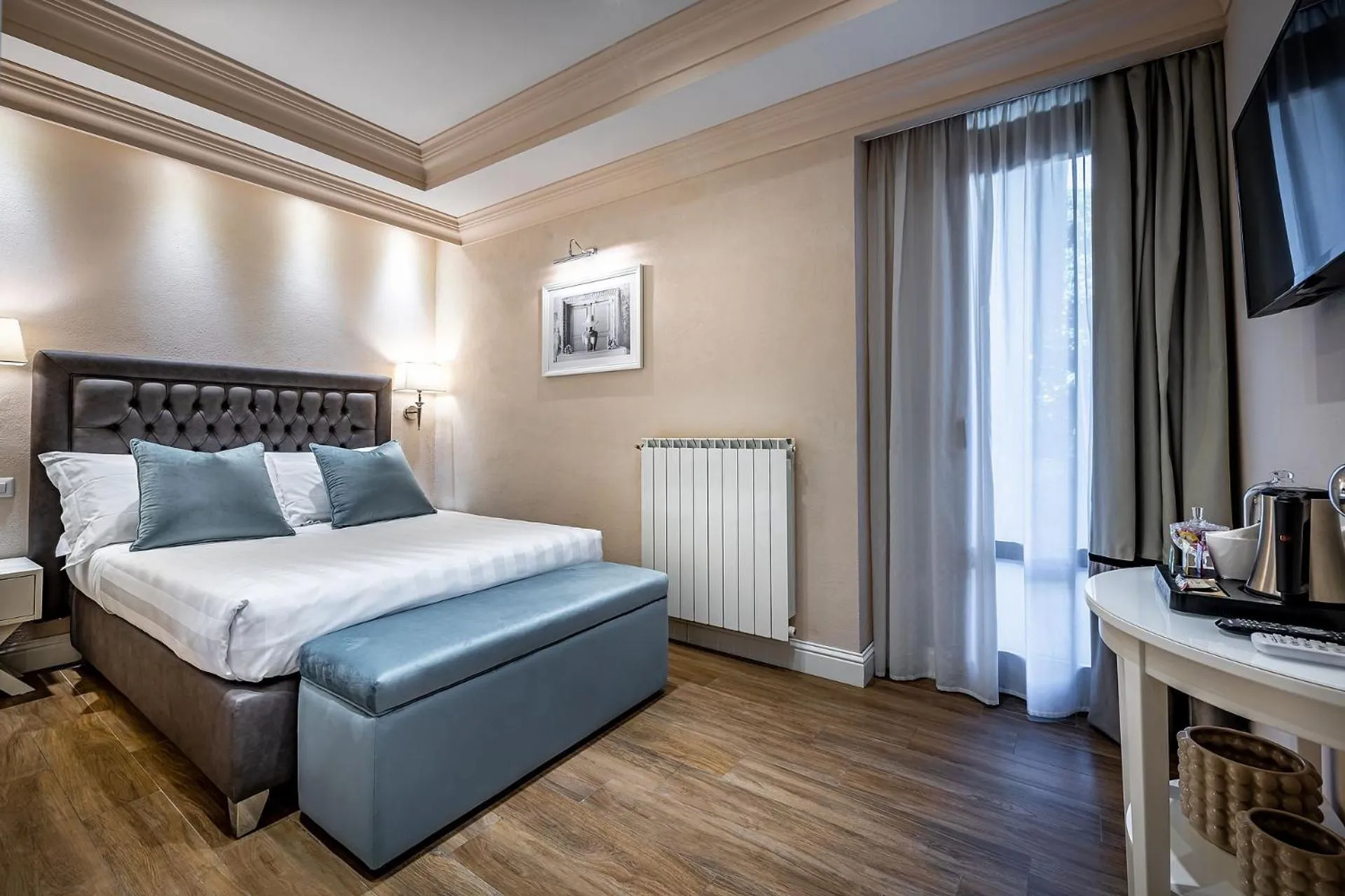 Bed in Hotel Ungherese Small Luxury Hotel