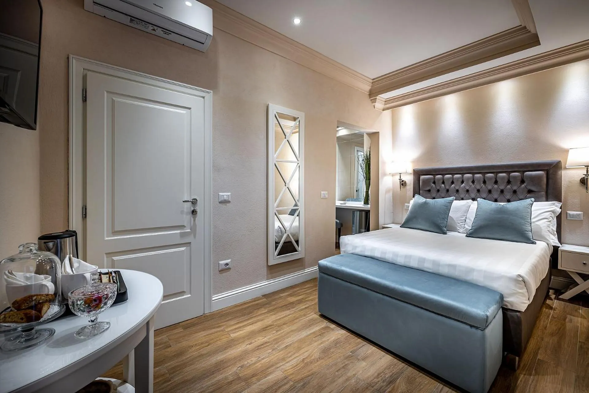 Bed in Hotel Ungherese Small Luxury Hotel