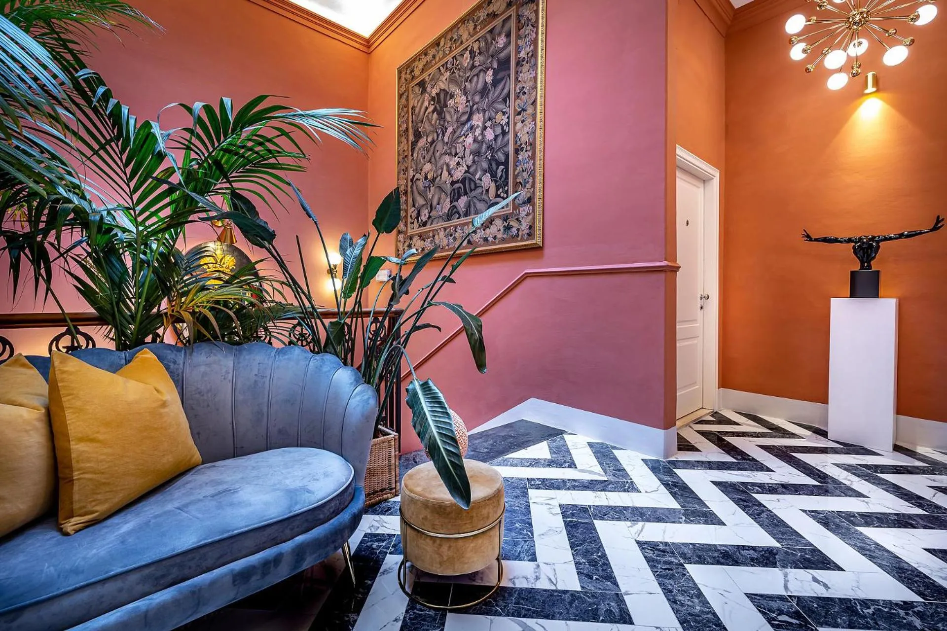 Lobby or reception in Hotel Ungherese Small Luxury Hotel