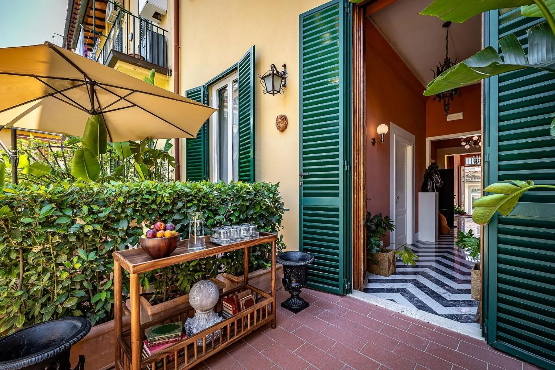 Balcony/Terrace in Hotel Ungherese Small Luxury Hotel
