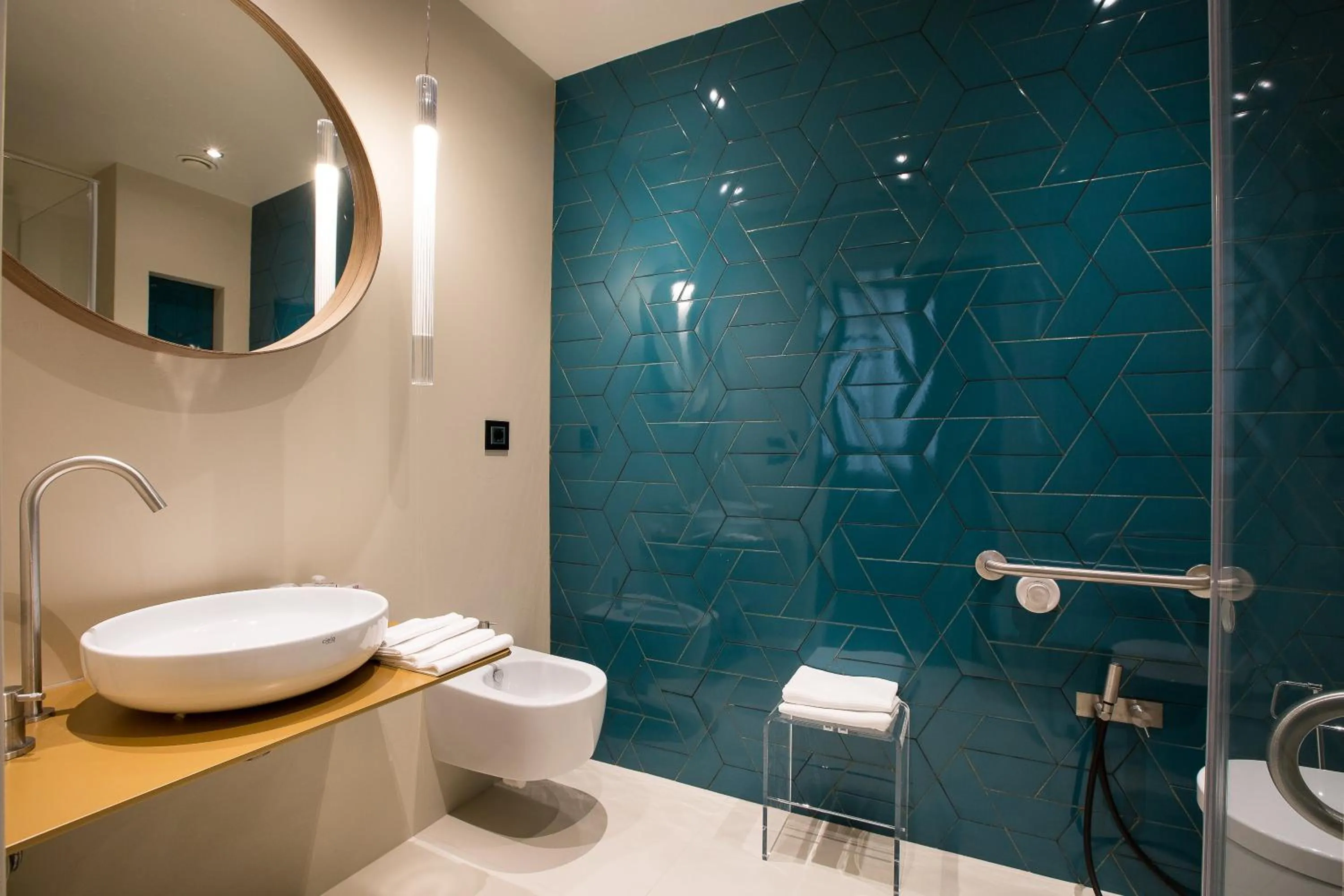 Bathroom in Hotel Silla