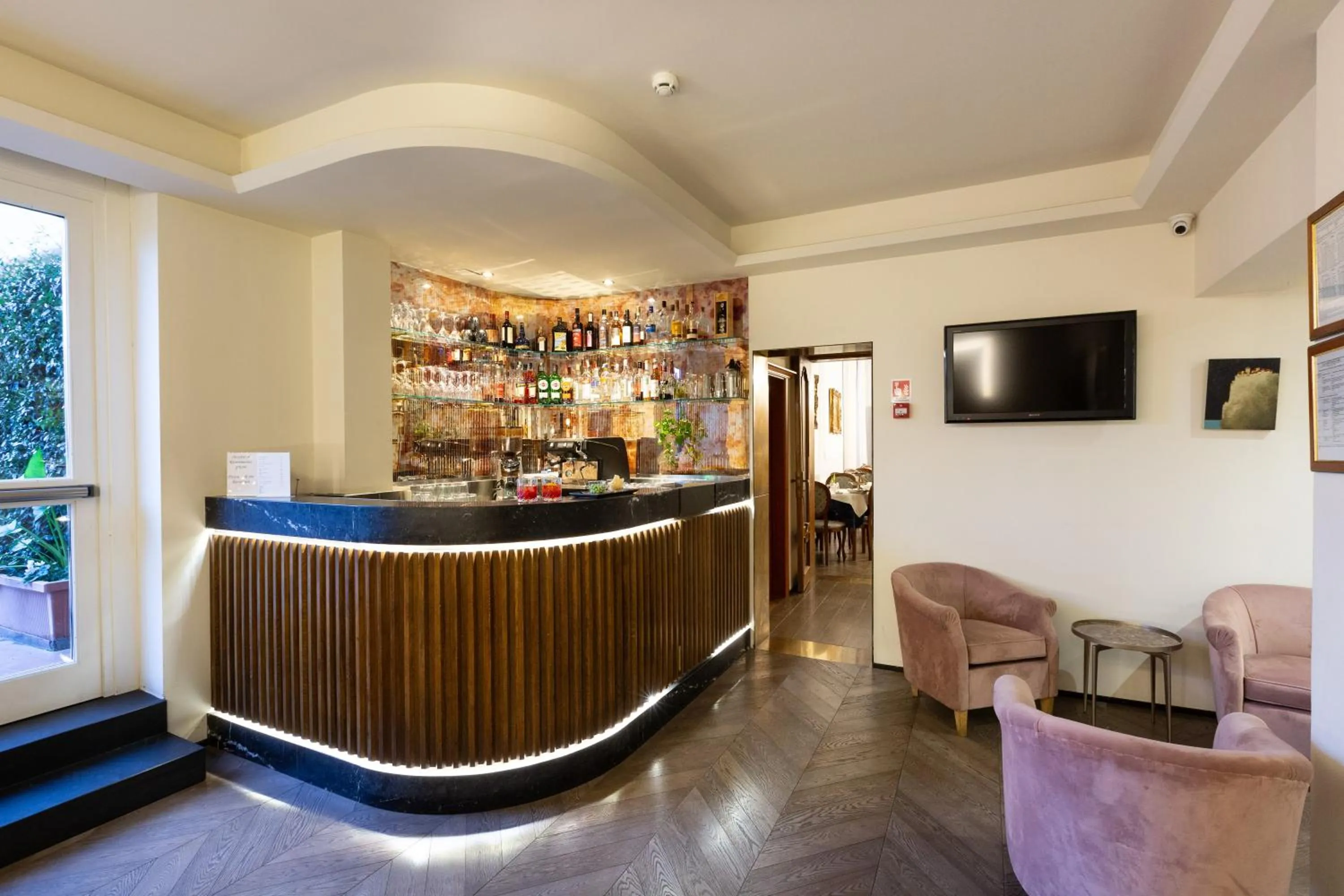 Lounge or bar in Hotel Silla