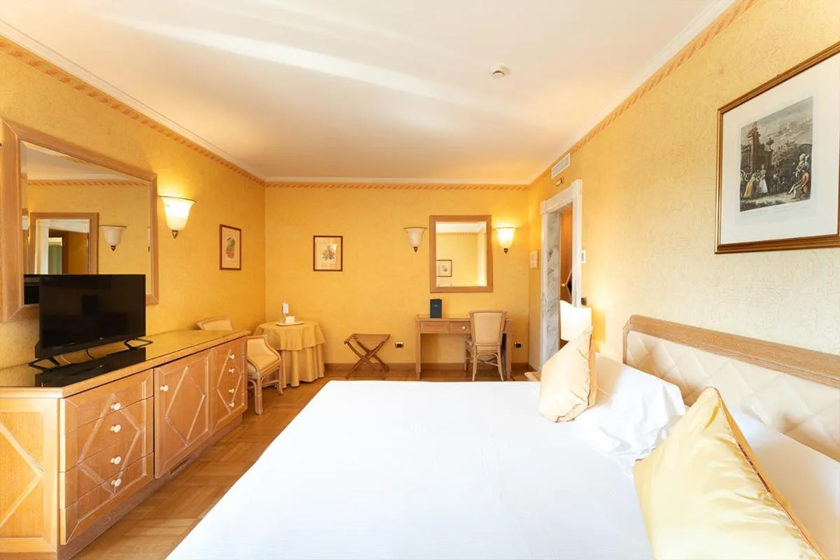 Bed in Park Hotel Villa Ariston