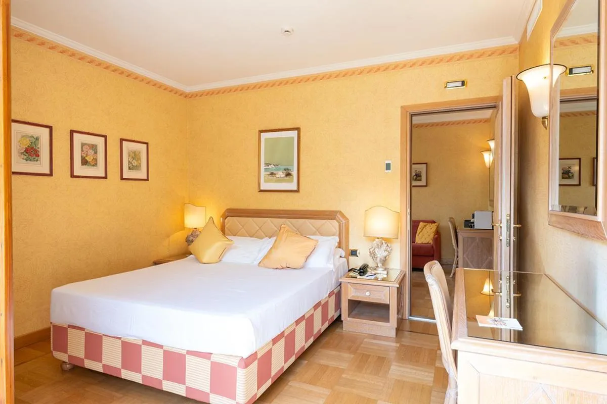 Bed in Park Hotel Villa Ariston