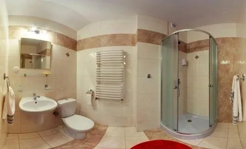 Bathroom in Motel-Restauracja Ballaton