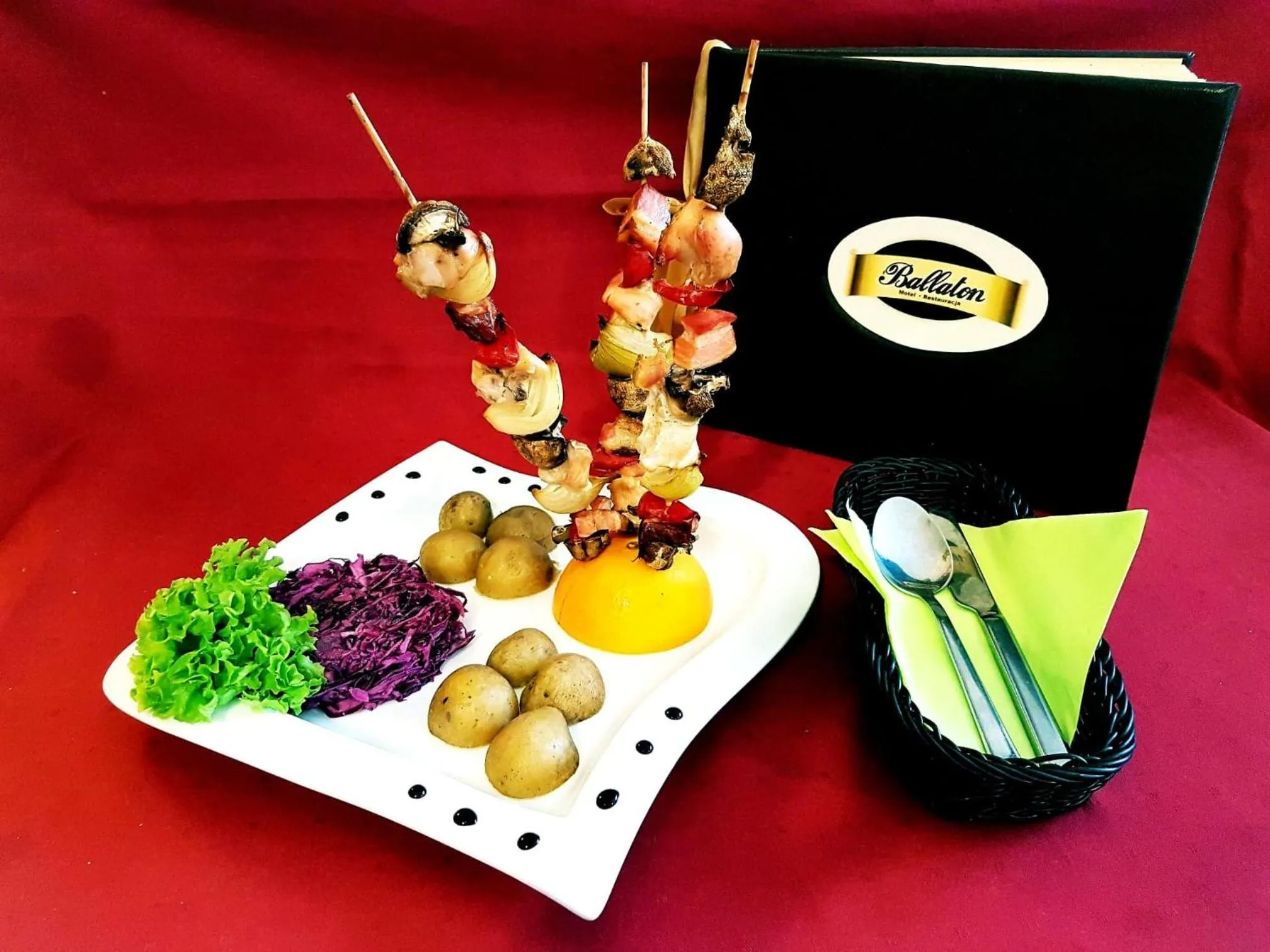 Lunch in Motel-Restauracja Ballaton