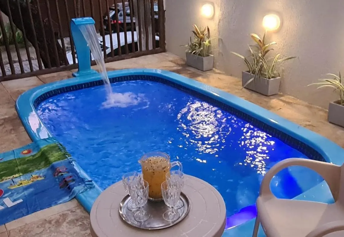 Swimming pool in Pousada Casarão 2030