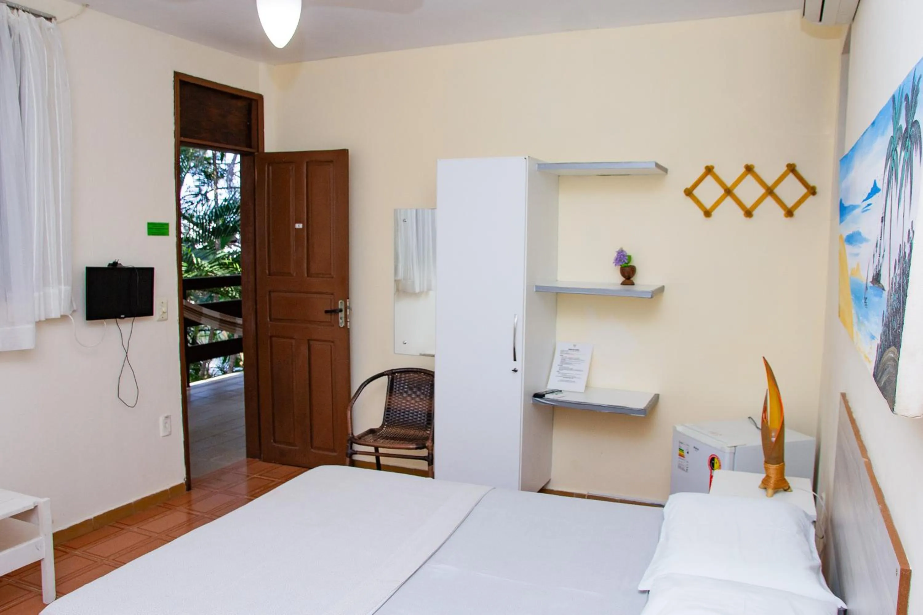 Bed in Pousada Casarão 2030