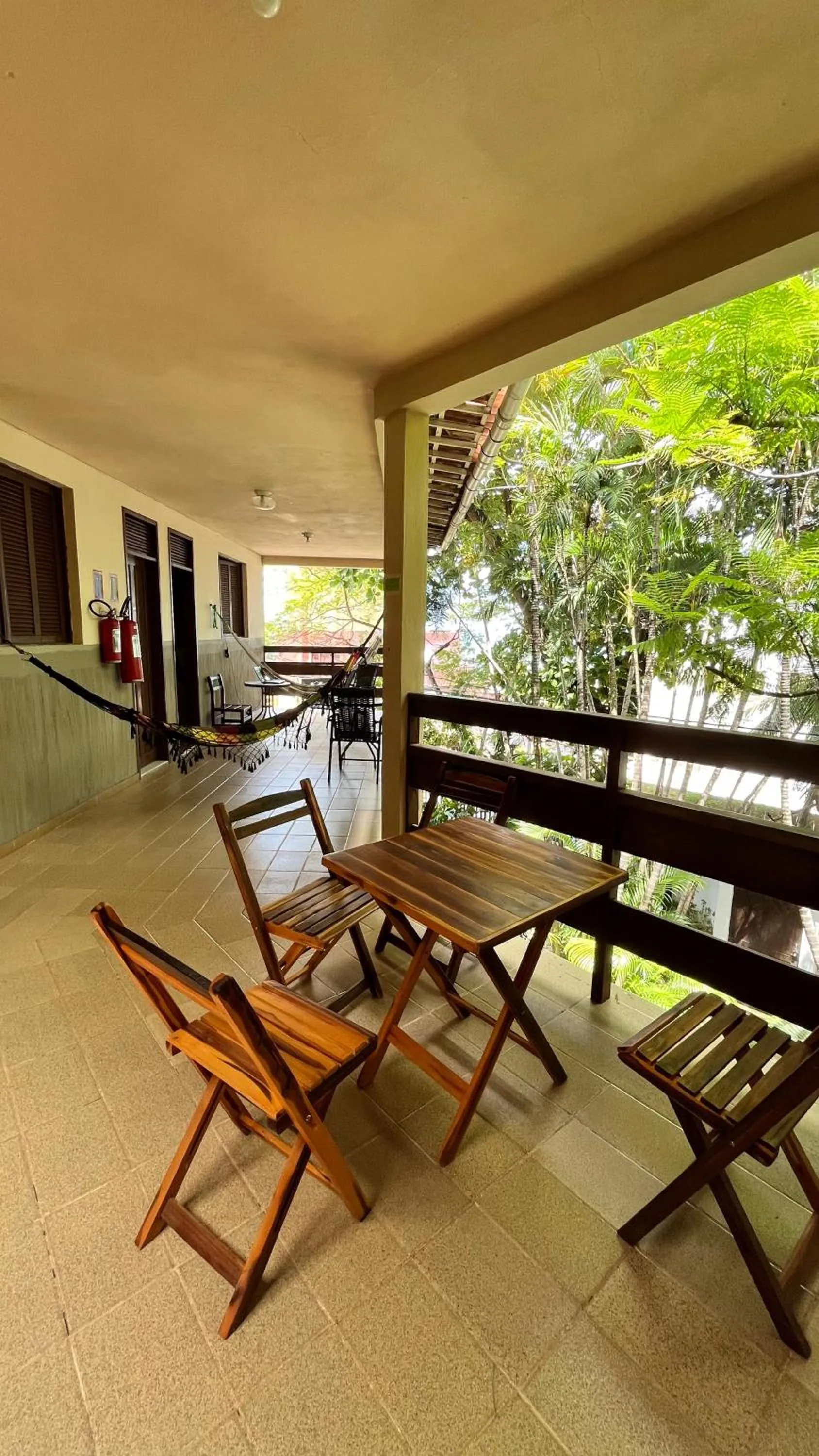 Balcony/Terrace in Pousada Casarão 2030