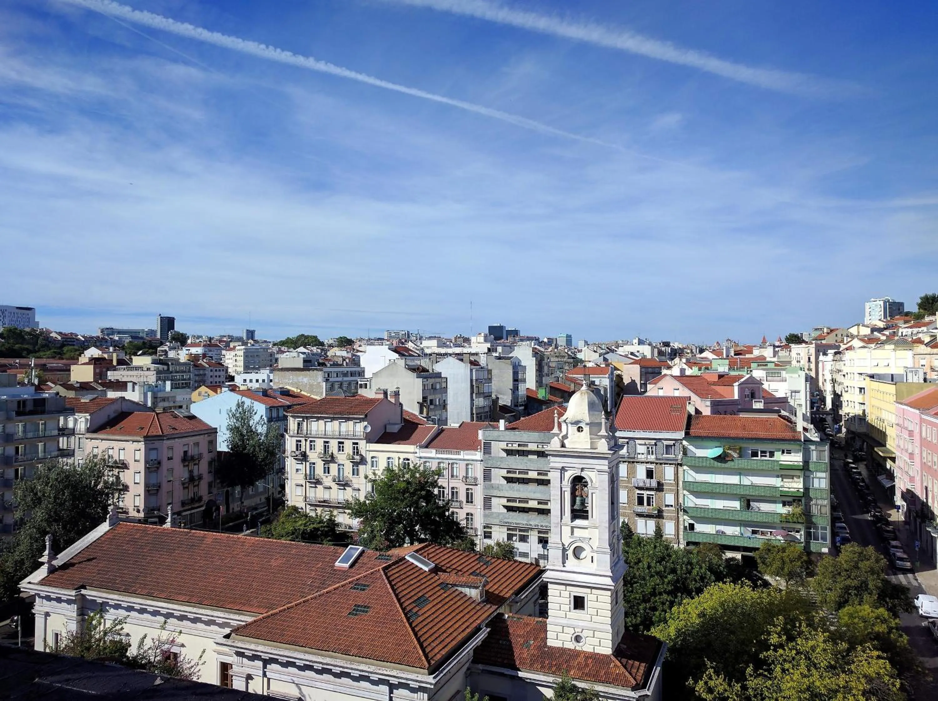 City view in Lisbon Suite Home