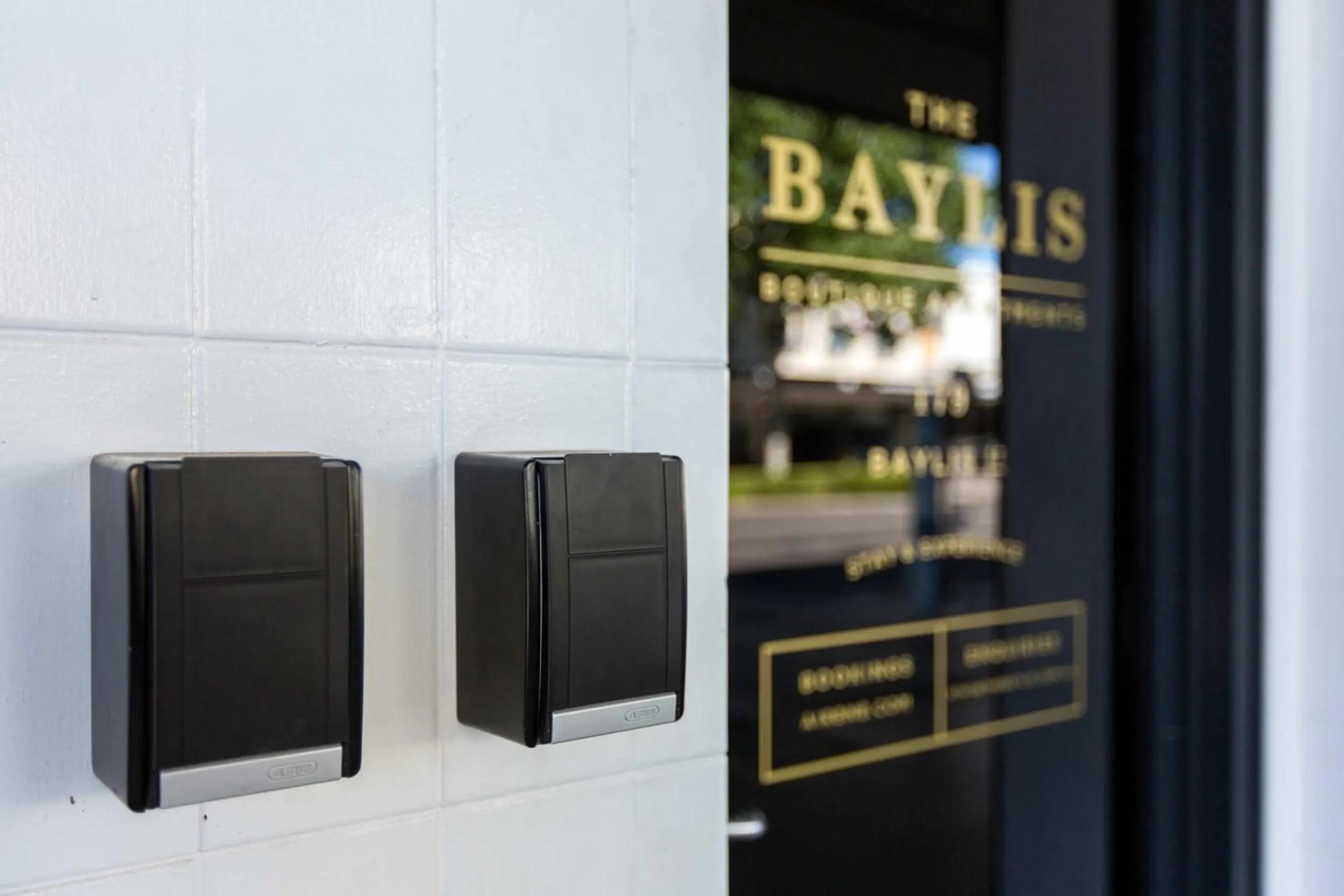 Facade/entrance in The Baylis Boutique Apartments
