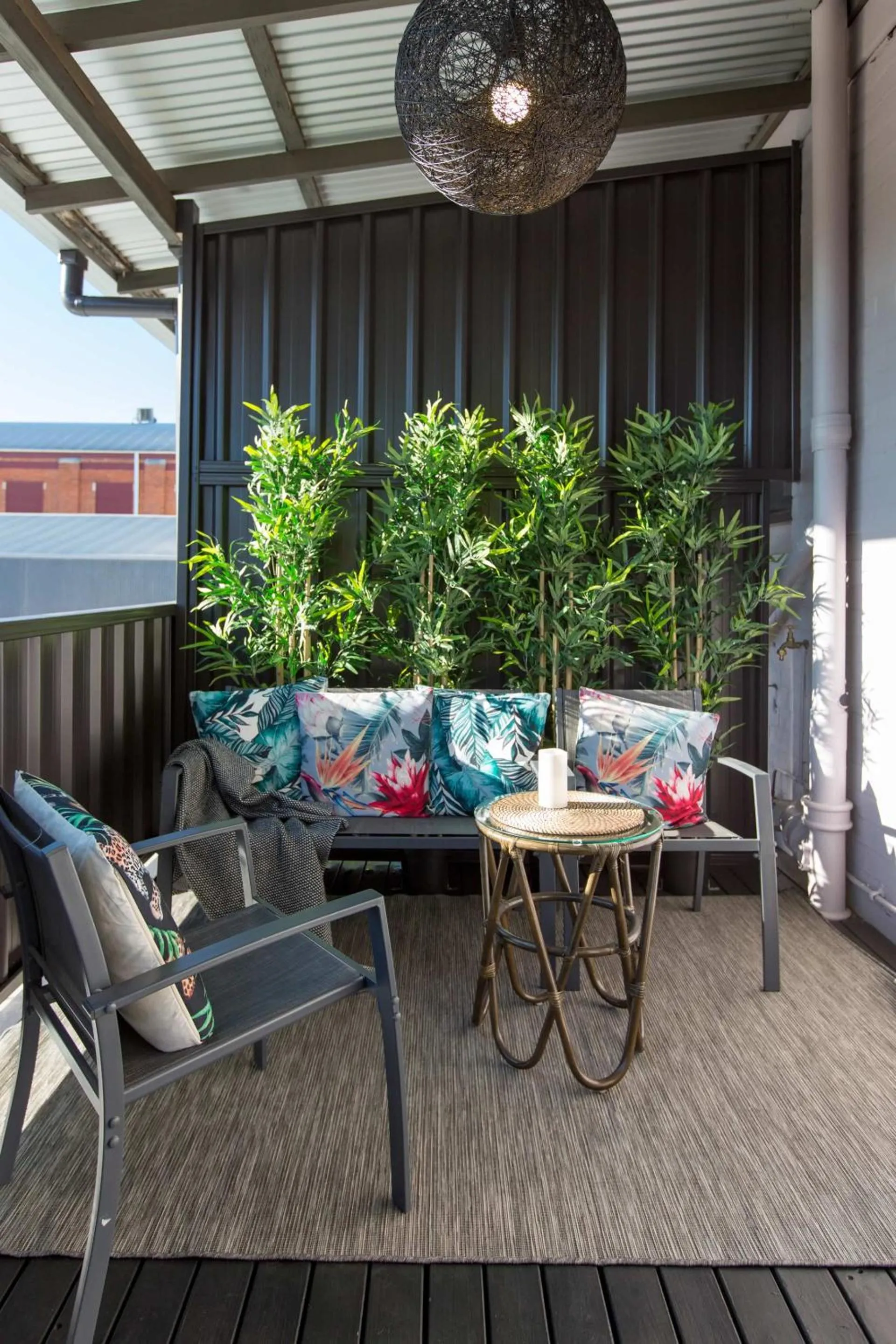 Patio in The Baylis Boutique Apartments