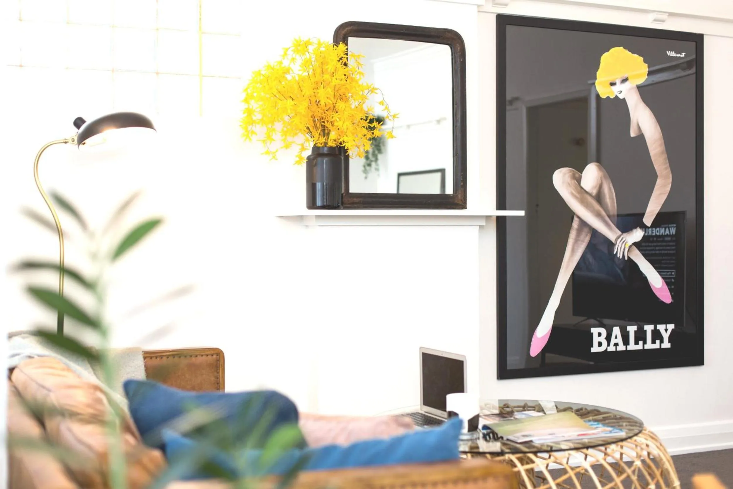 Living room in The Baylis Boutique Apartments