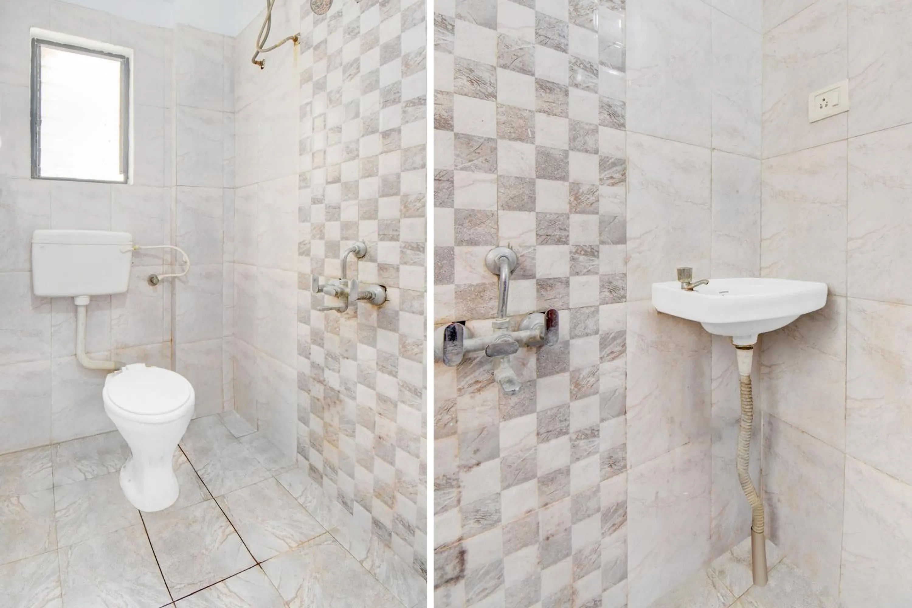 Bathroom in Hotel O Western Avenue Pune Formerly Happy Stay