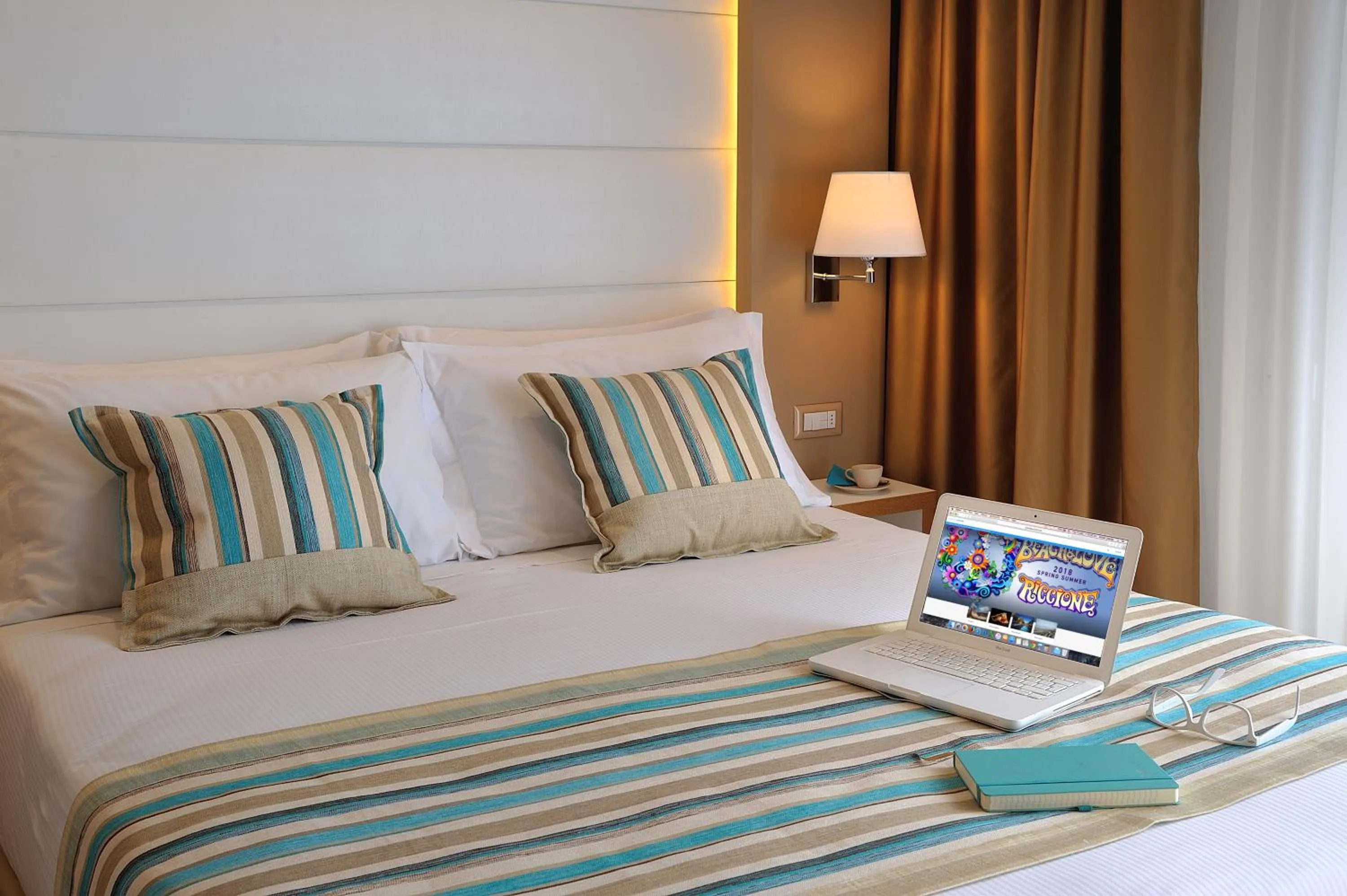 Bedroom, Bed in Hotel Concord - Nel cuore di Riccione