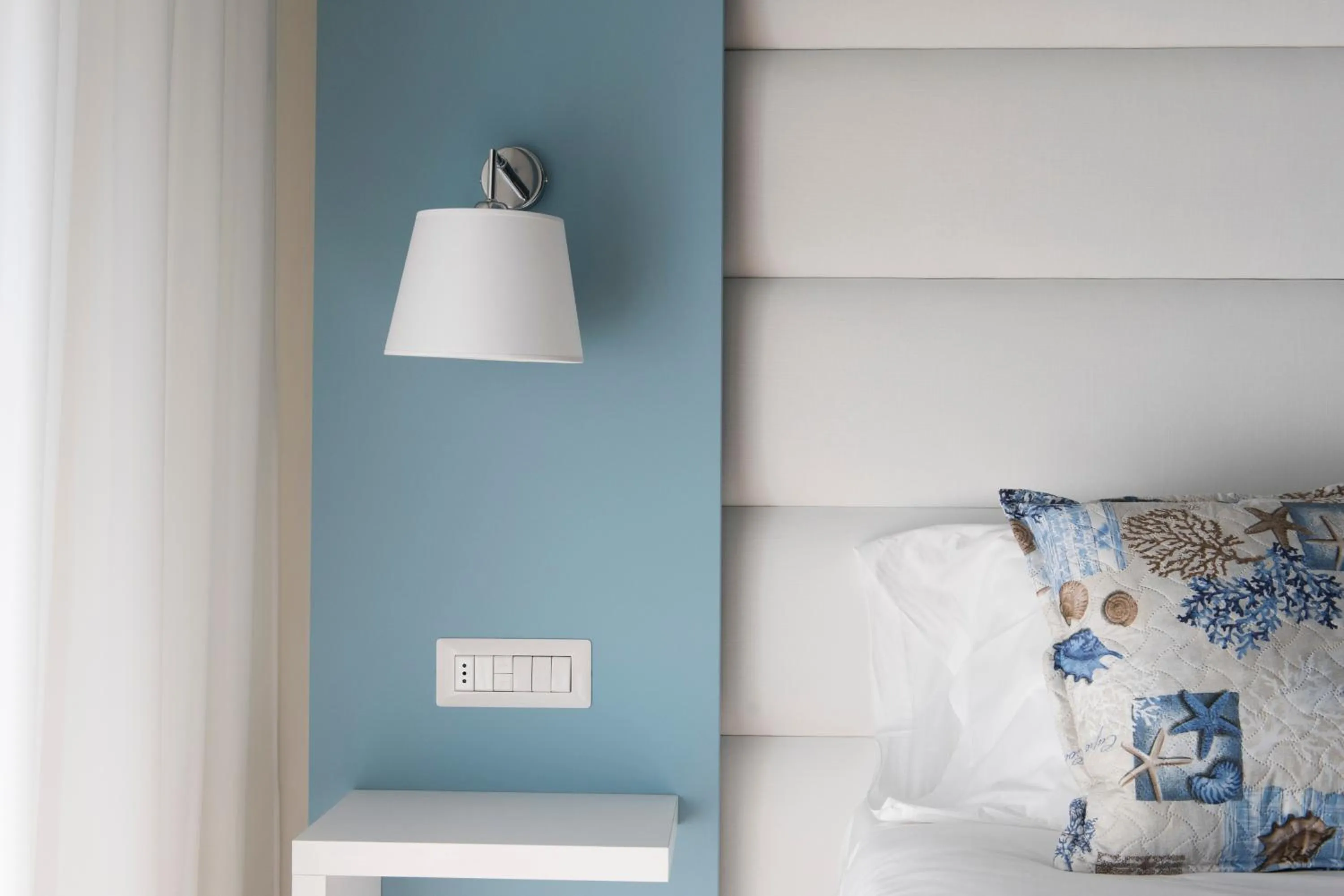 Decorative detail, Bed in Hotel Concord - Nel cuore di Riccione