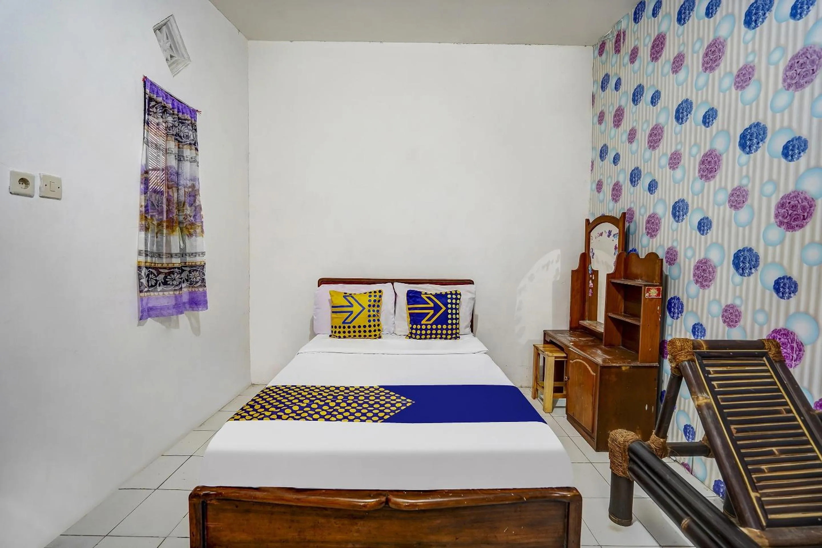 Bedroom, Bed in Hotel O Syariah Desa Wisata Lembah Gunung Tumpeng