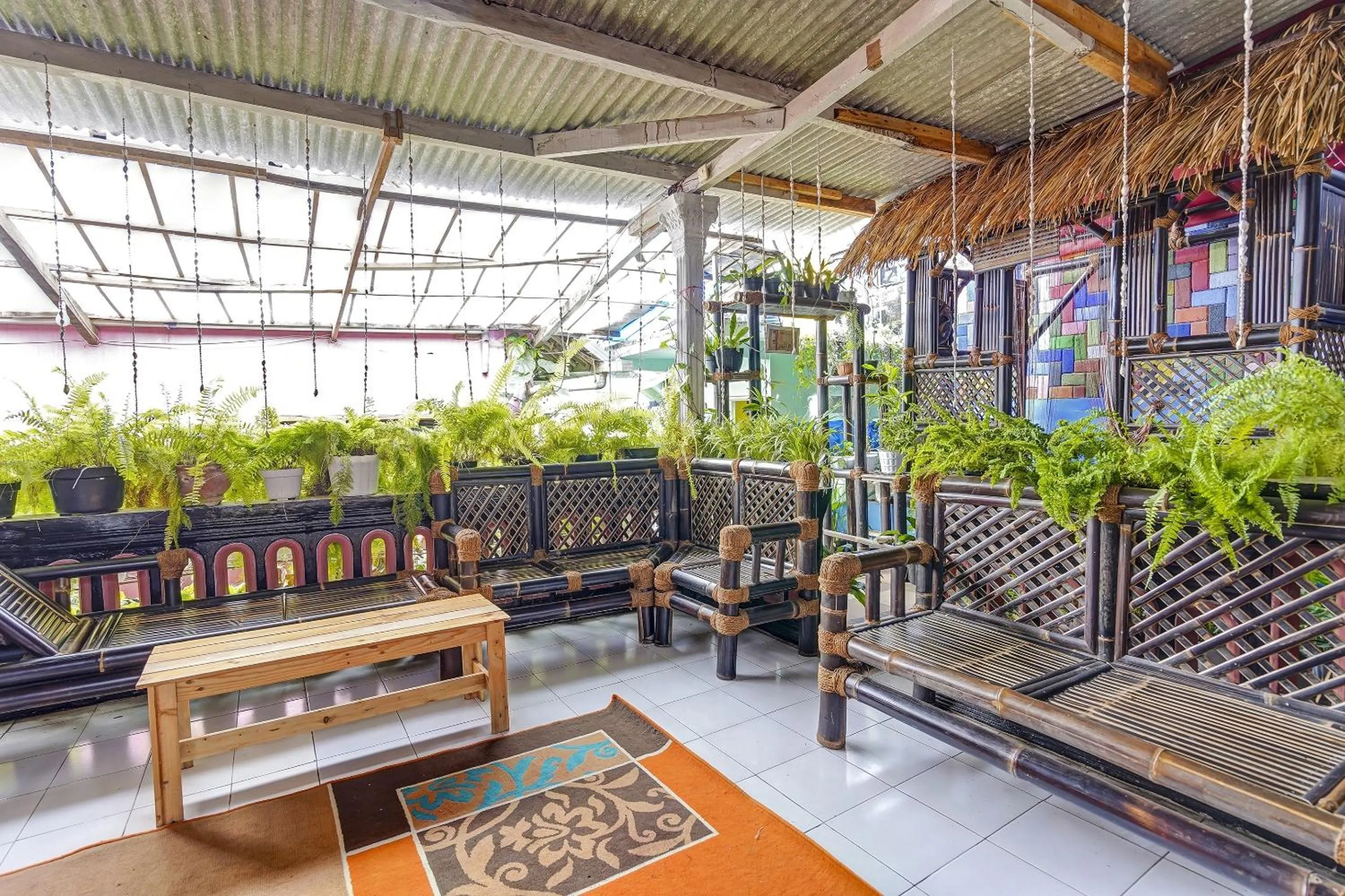 Lobby or reception in Hotel O Syariah Desa Wisata Lembah Gunung Tumpeng