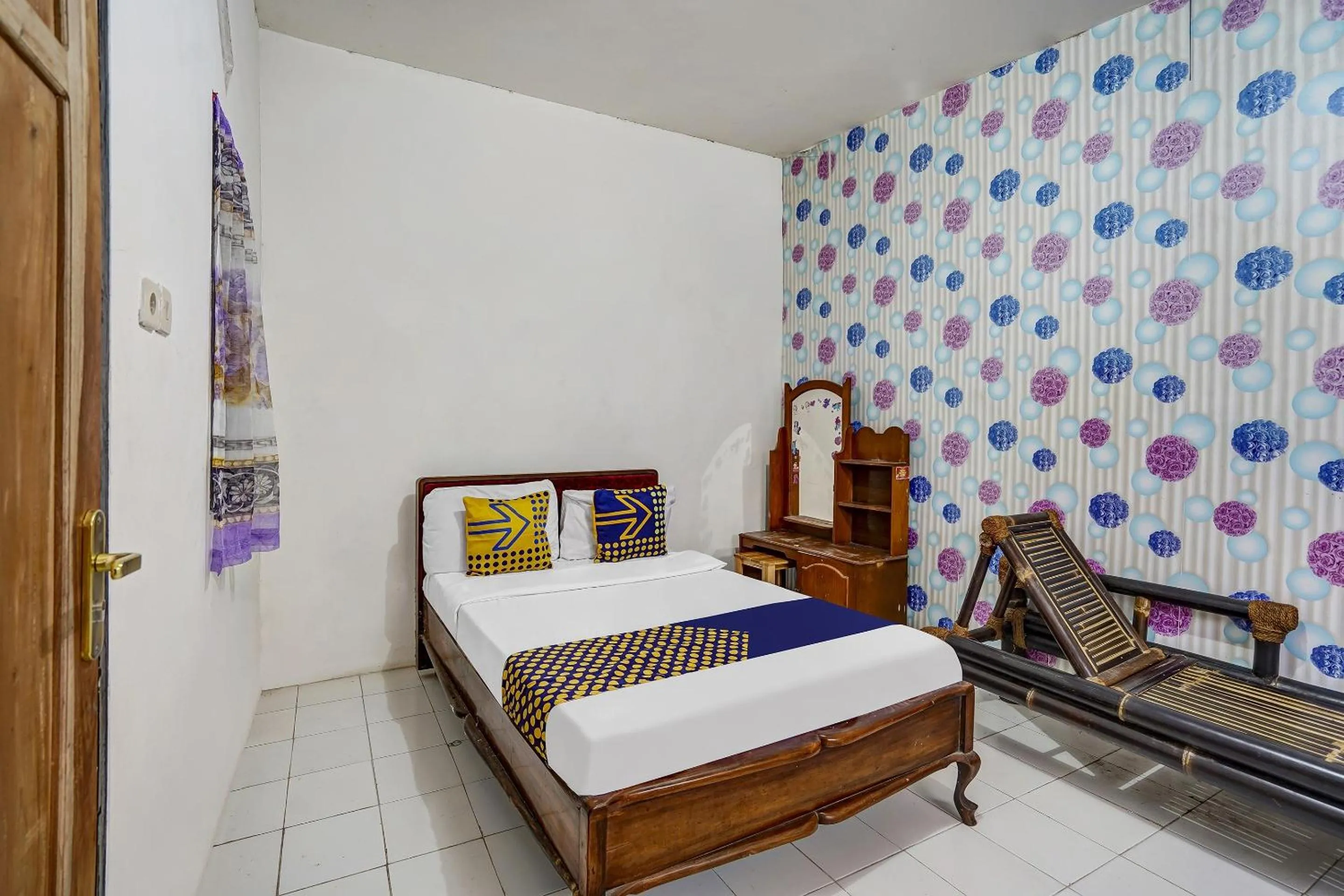 Bedroom, Bed in Hotel O Syariah Desa Wisata Lembah Gunung Tumpeng