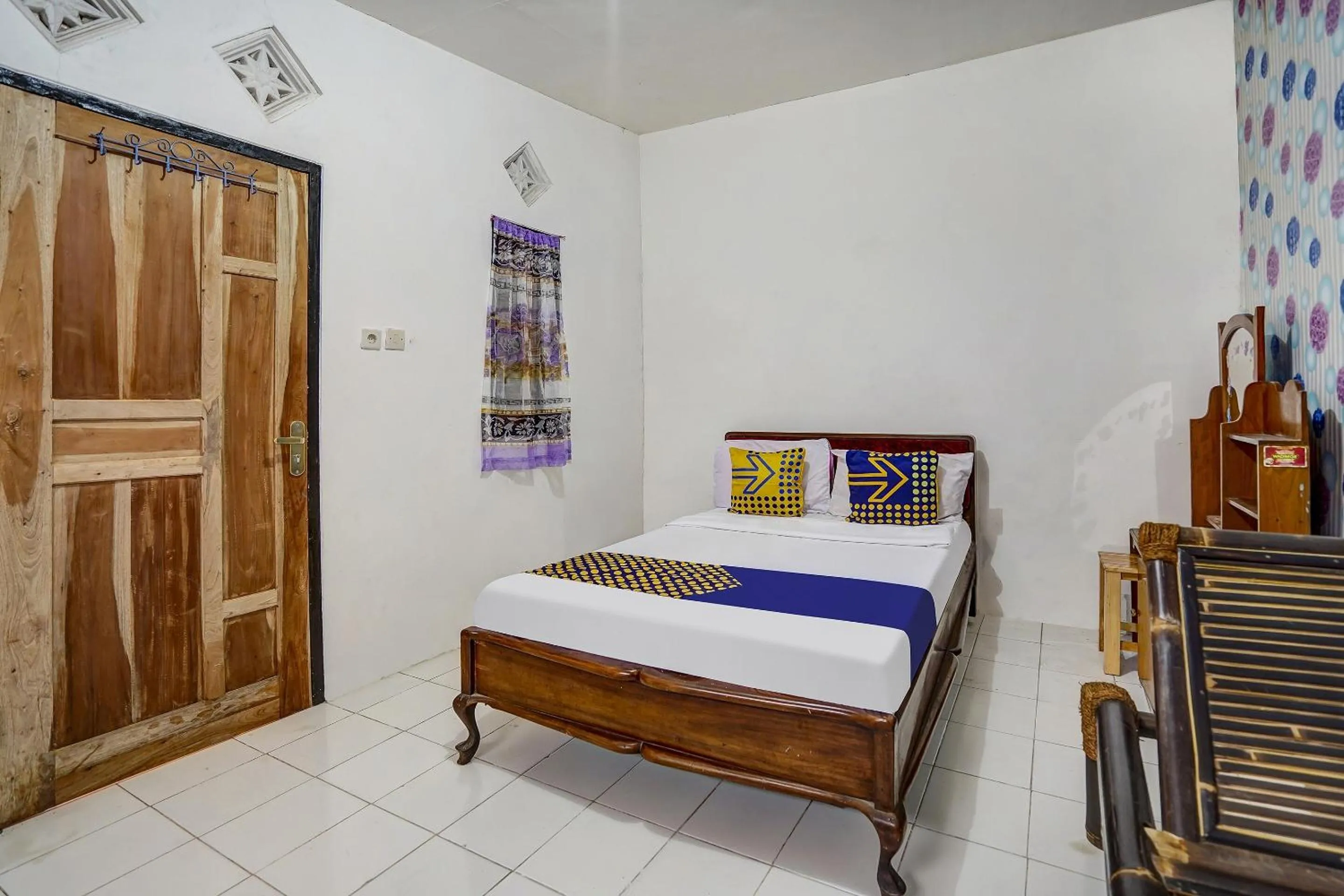 Bedroom, Bed in Hotel O Syariah Desa Wisata Lembah Gunung Tumpeng