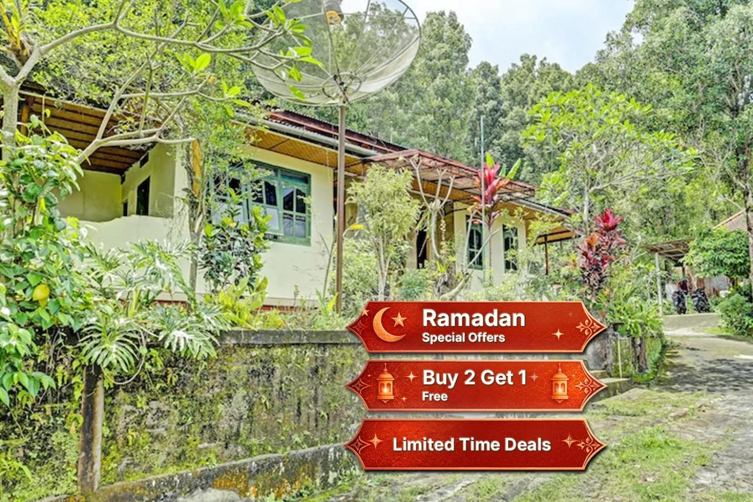 Facade/entrance in Hotel O Desa Wisata Banyuatis