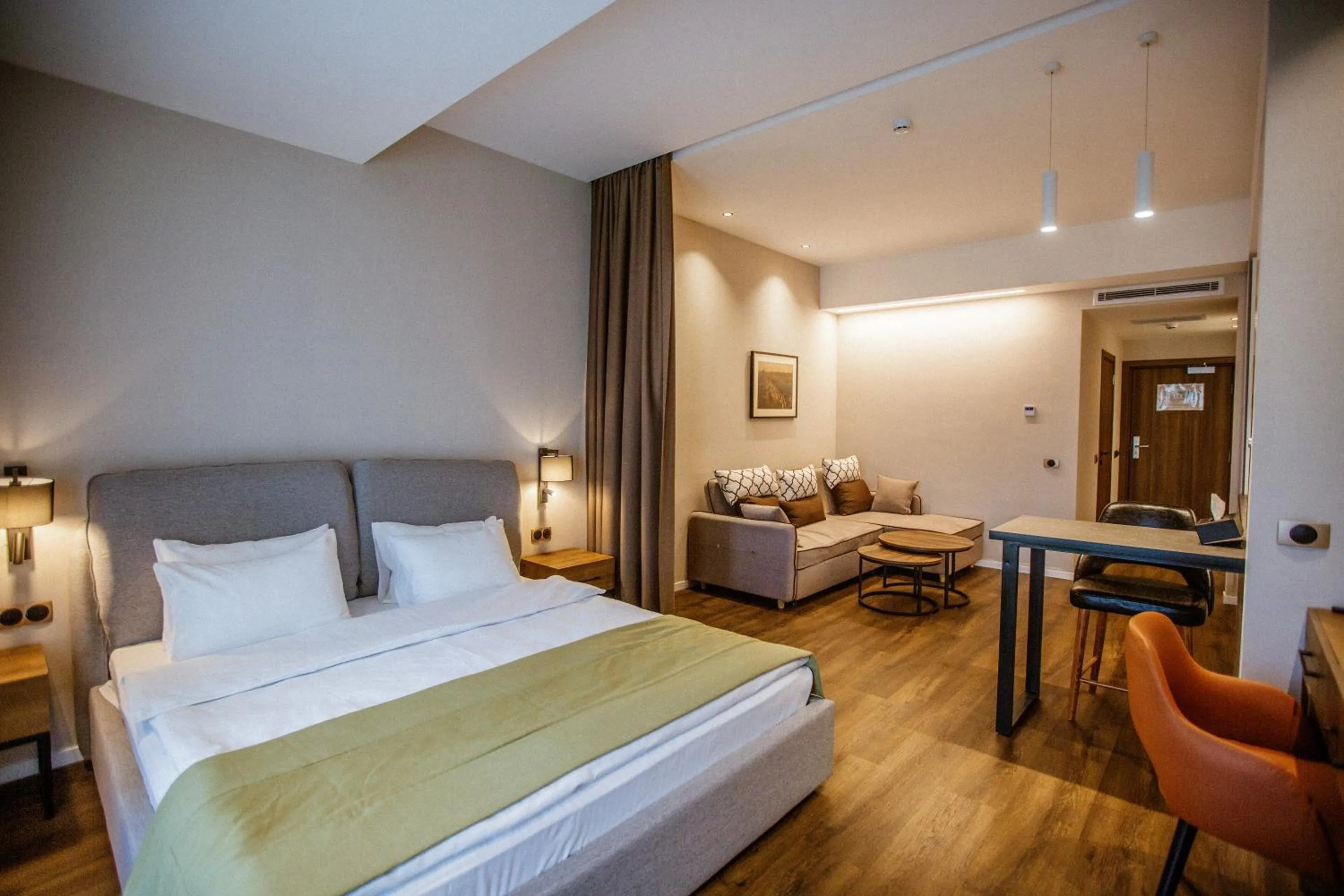 Bed in Golden Horn Apart Hotel