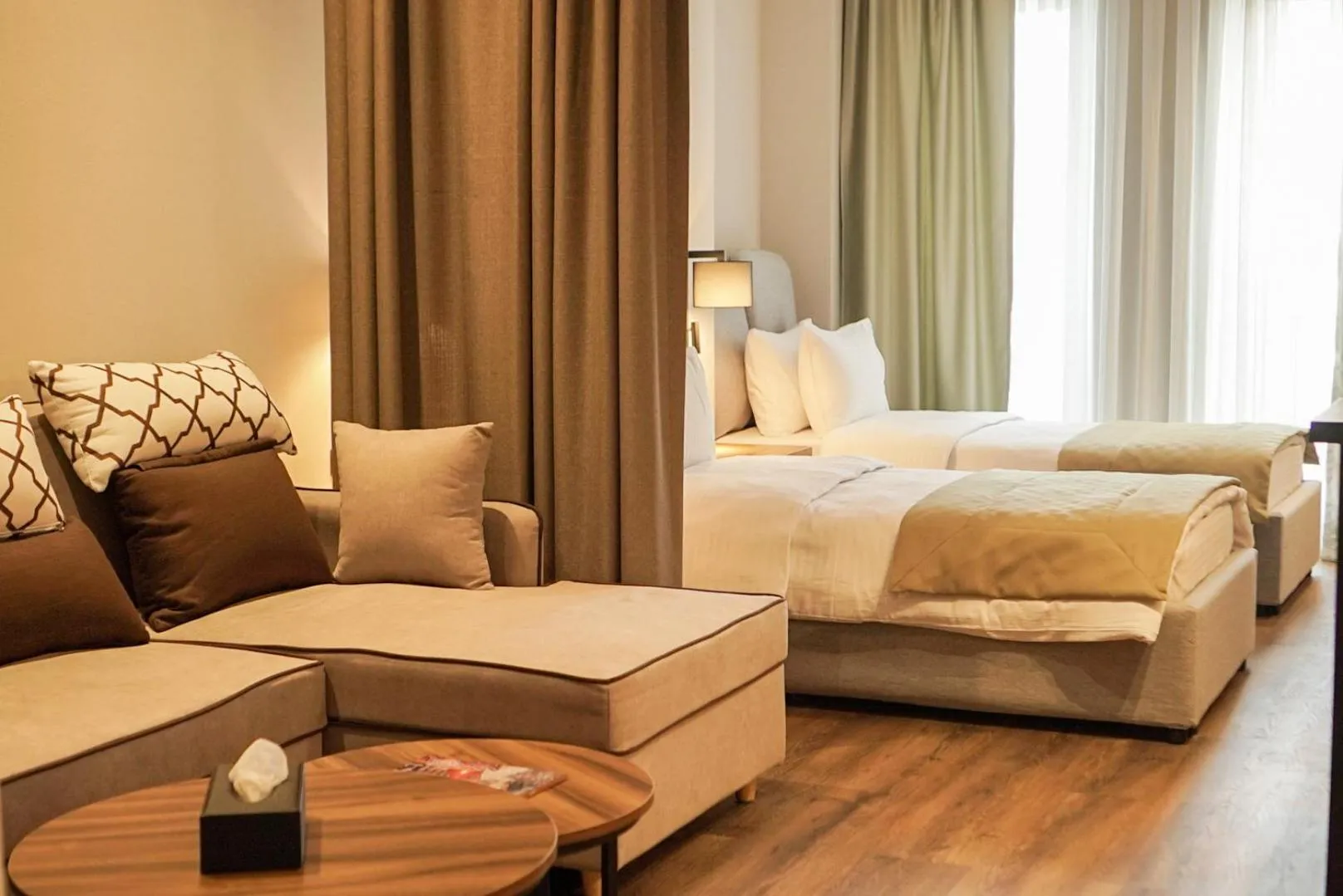 View (from property/room), Bed in Golden Horn Apart Hotel