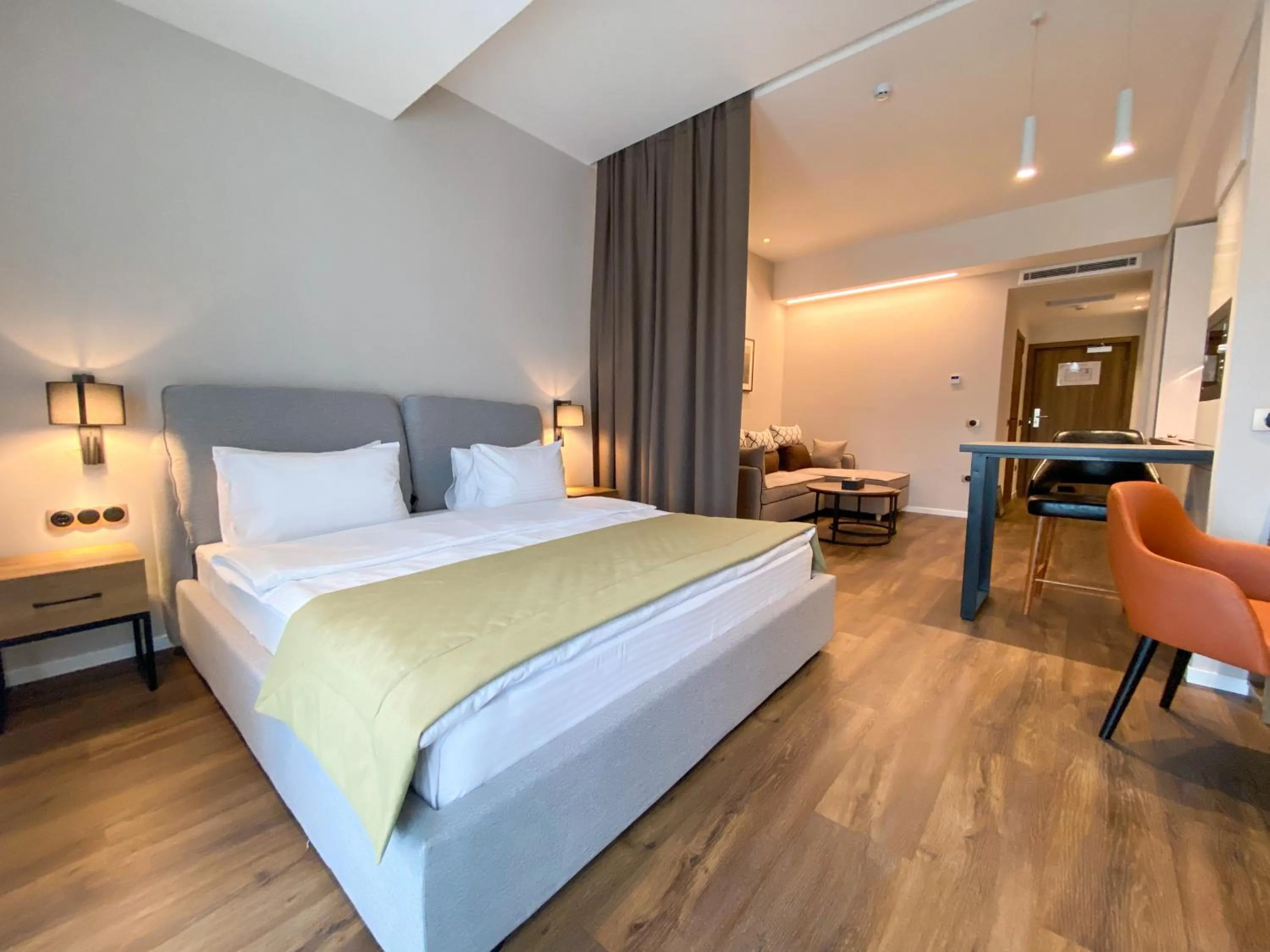Bed in Golden Horn Apart Hotel