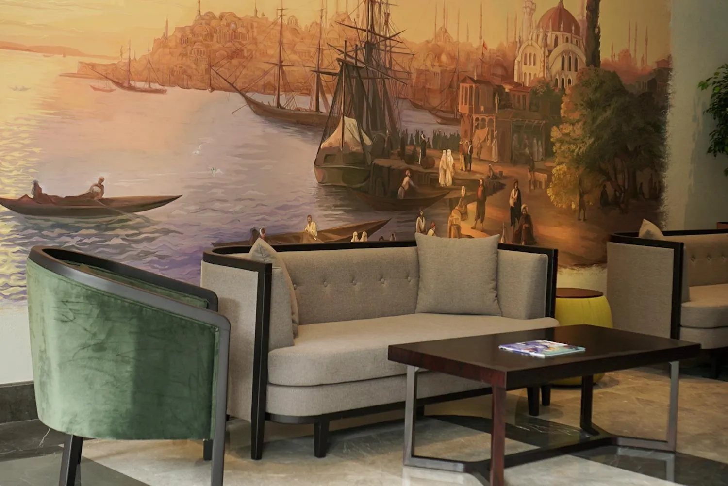 Lobby or reception in Golden Horn Apart Hotel