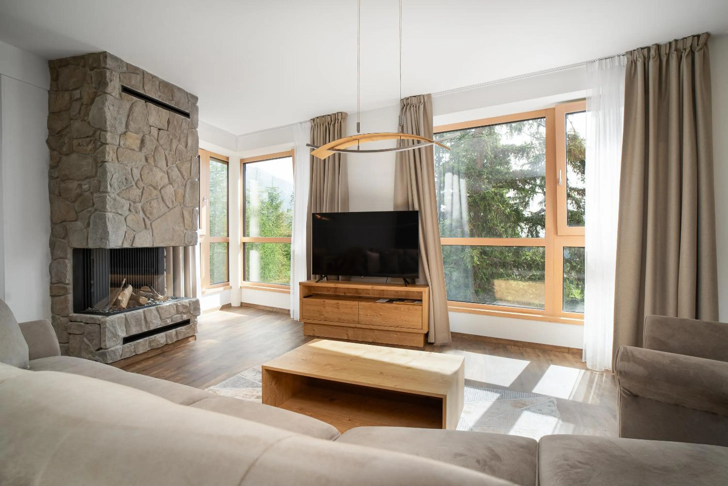 Seating area in APLEND Hotel Ovruč