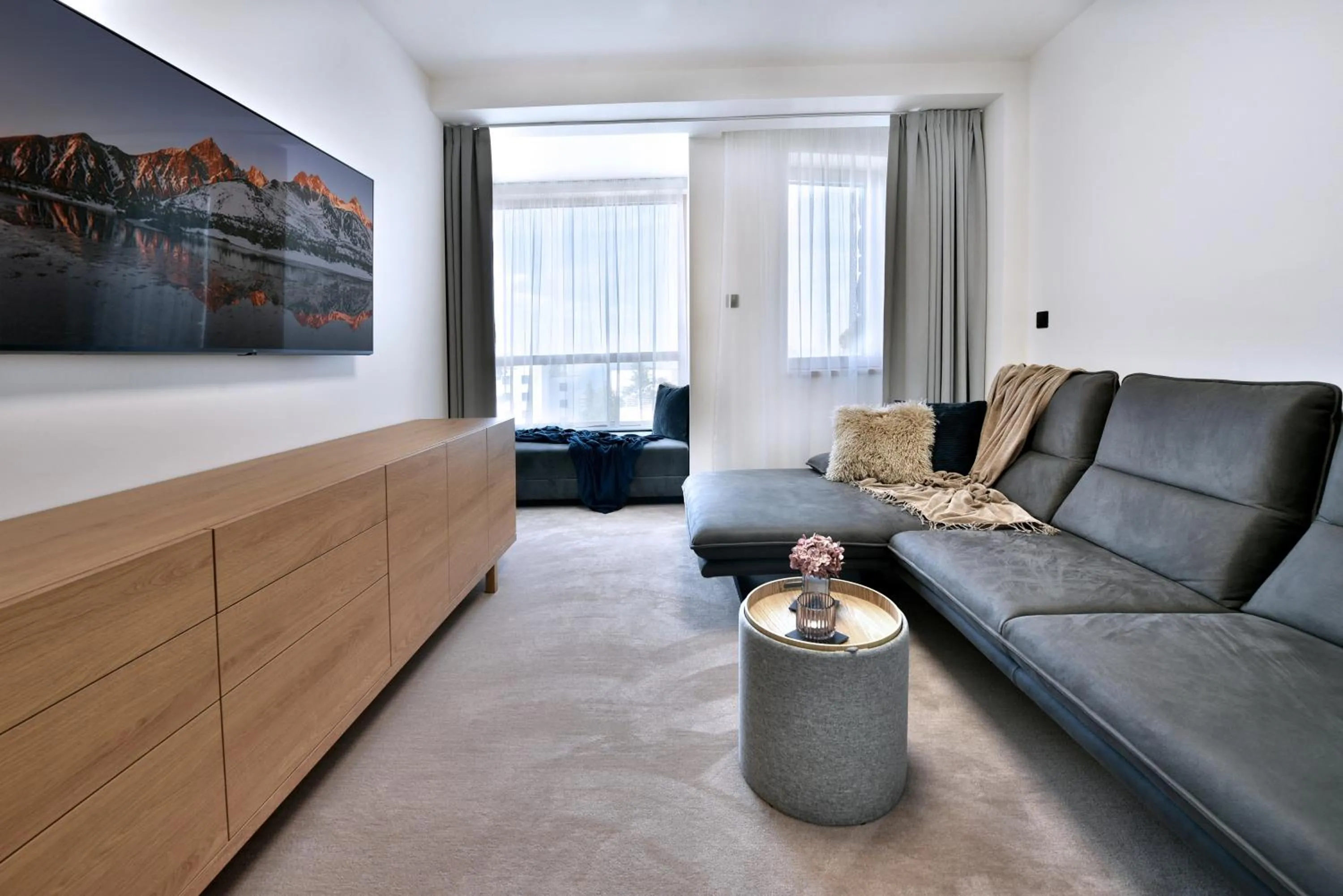 Living room in APLEND Hotel Ovruč