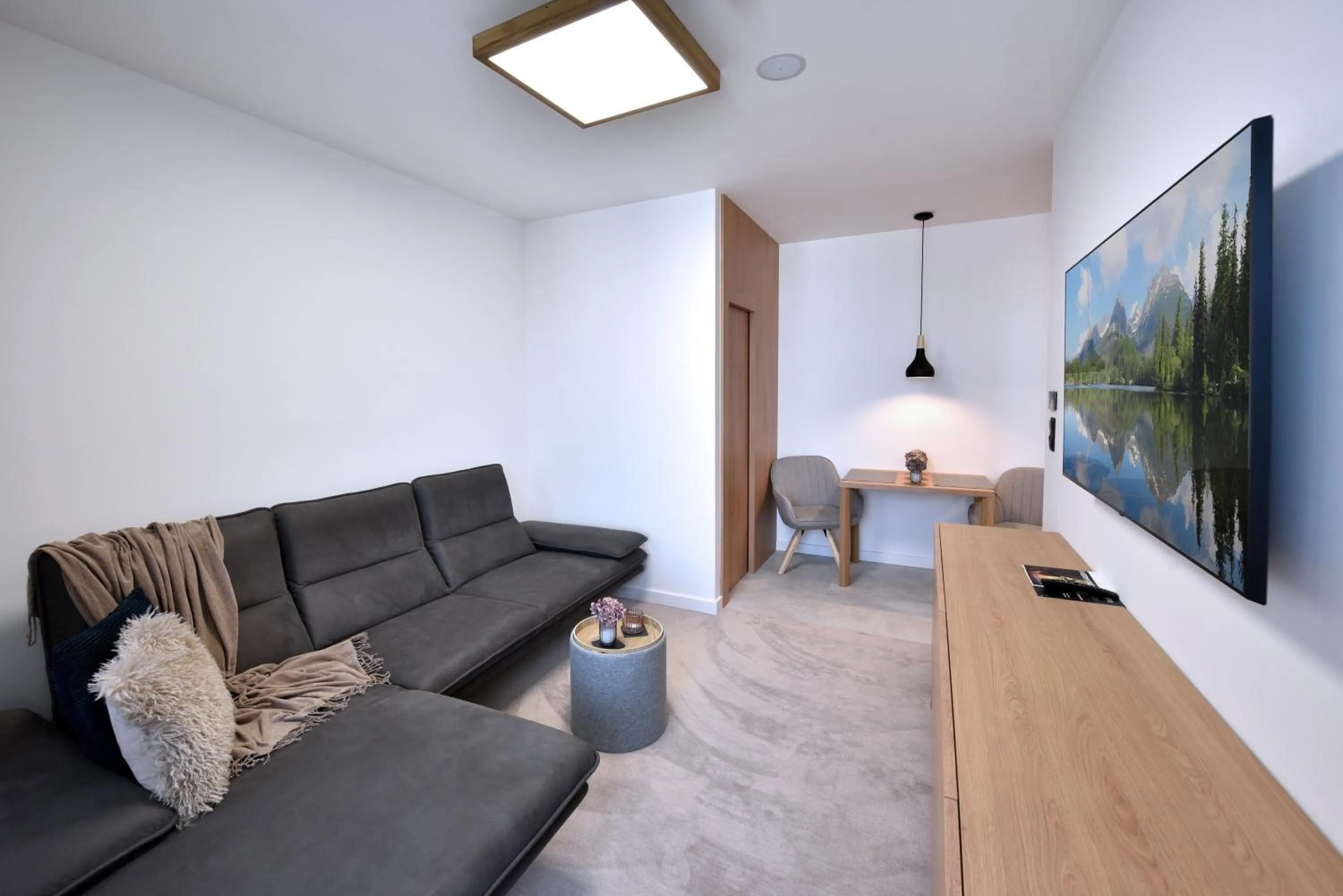 Seating area in APLEND Hotel Ovruč