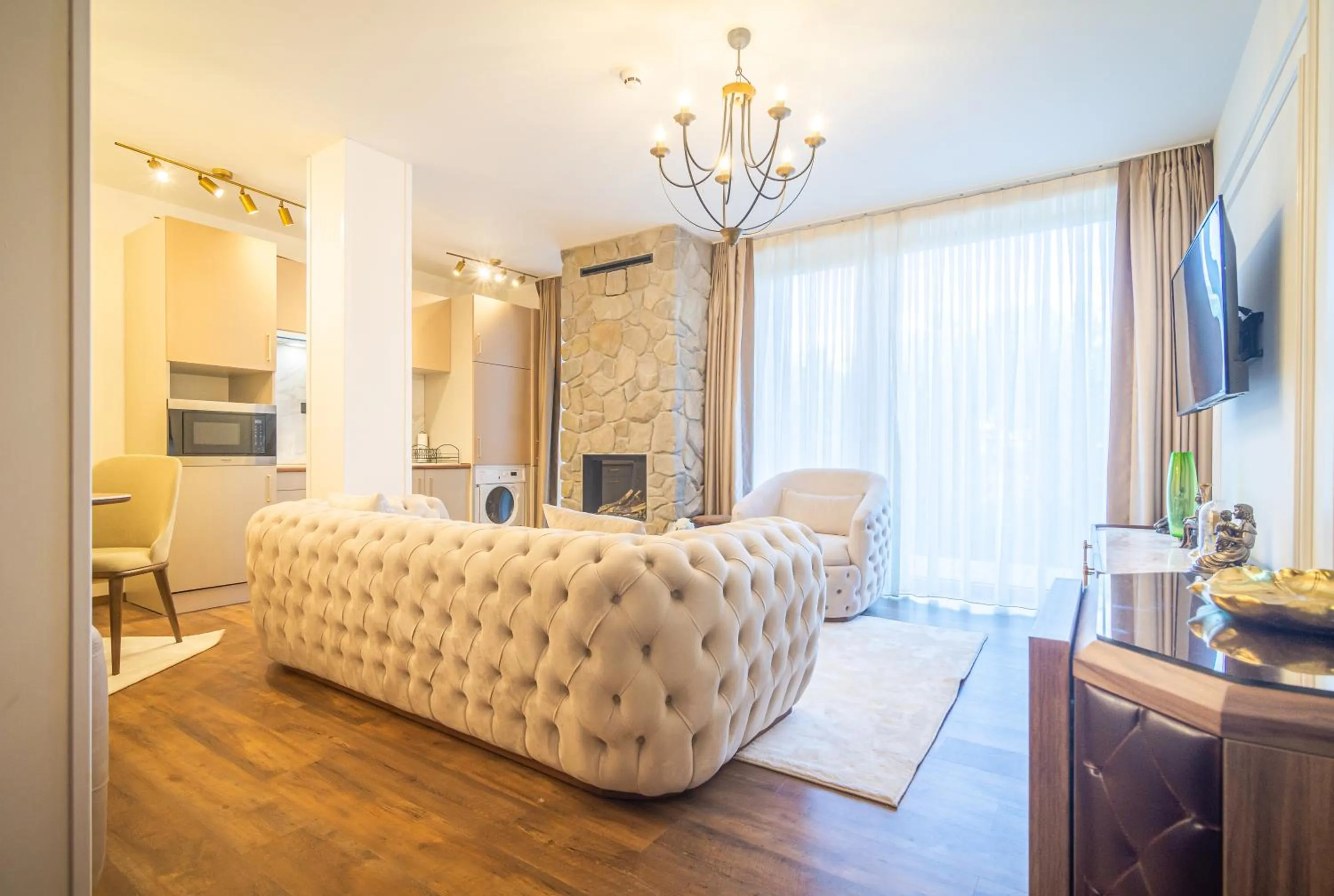 kitchen in APLEND Hotel Ovruč