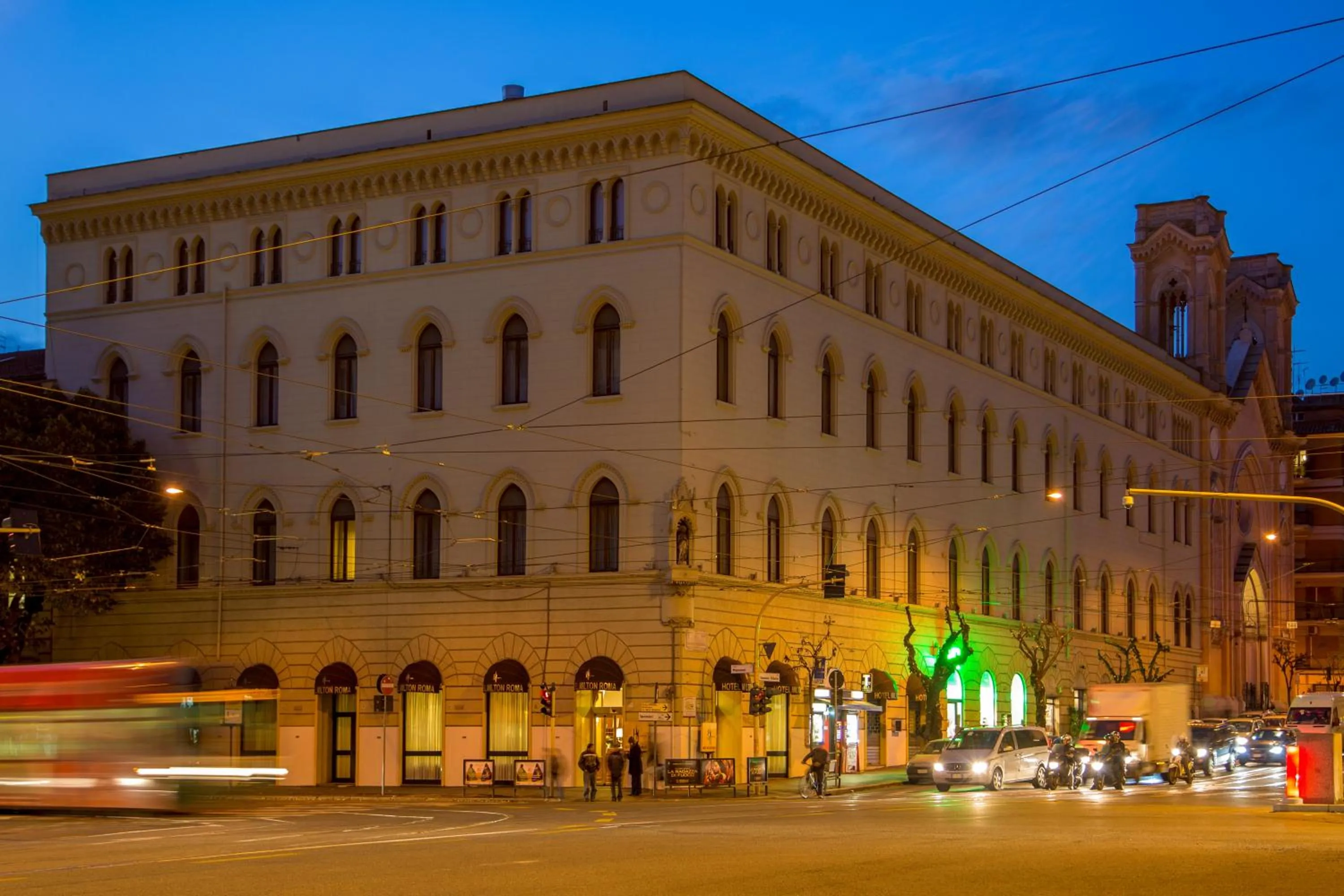 Facade/entrance in Hotel Milton Roma