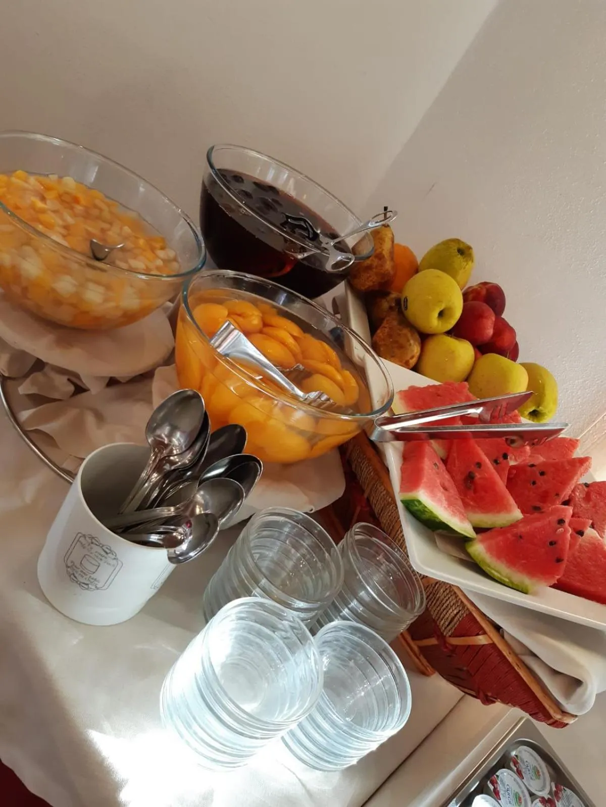 Food and drinks in Hotel Il Gabbiano Beach