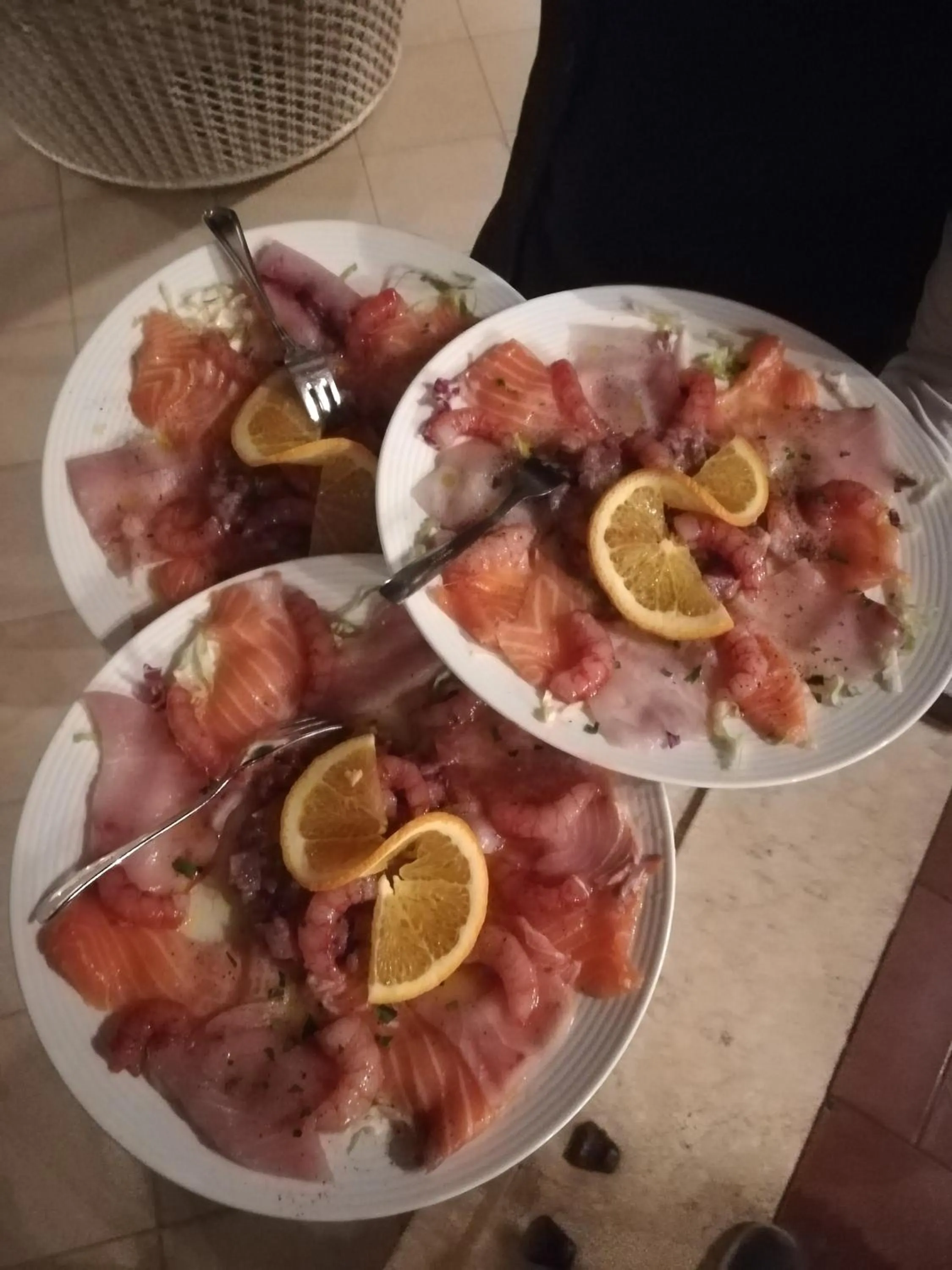 Food and drinks in Hotel Il Gabbiano Beach