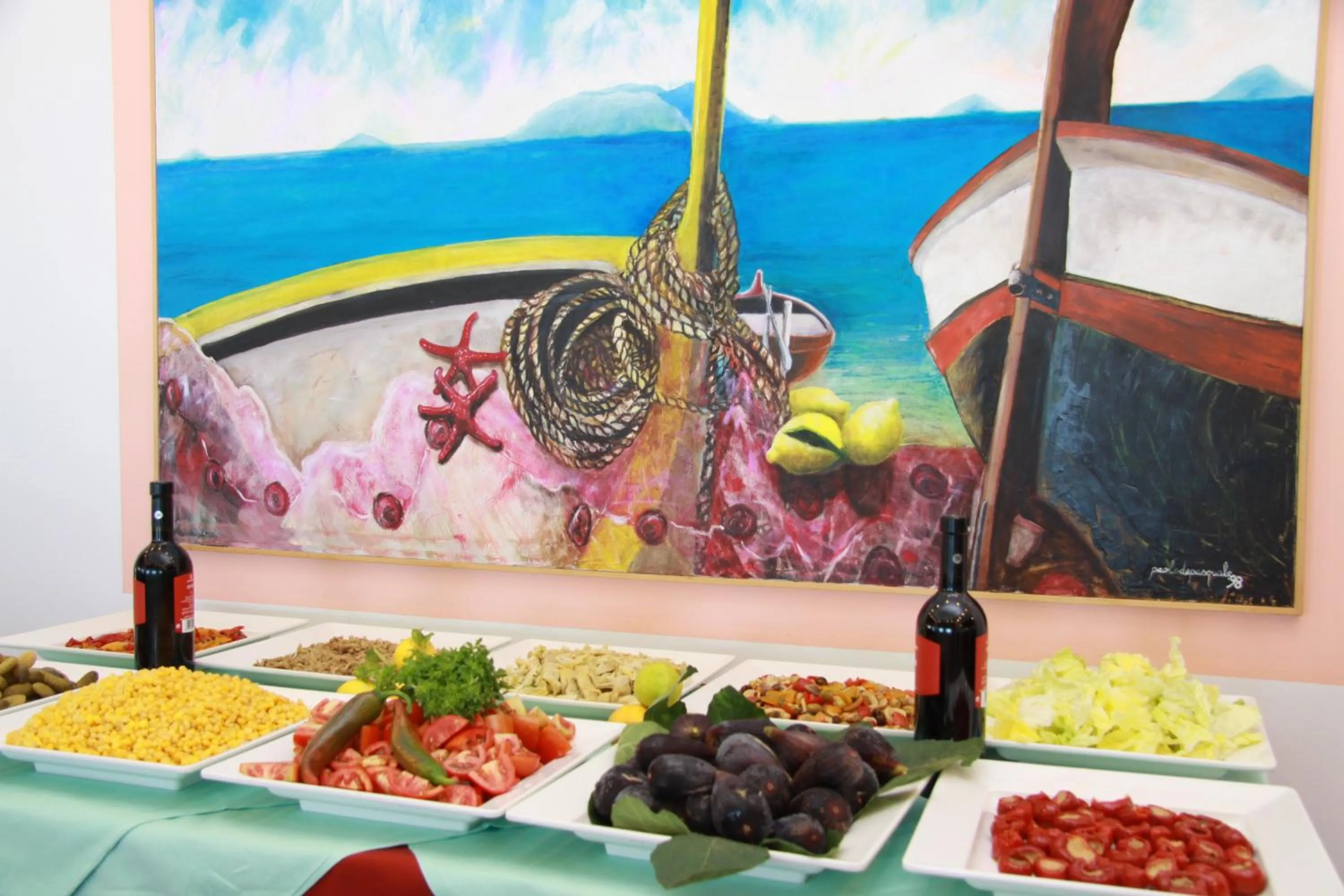 Food in Hotel Il Gabbiano Beach