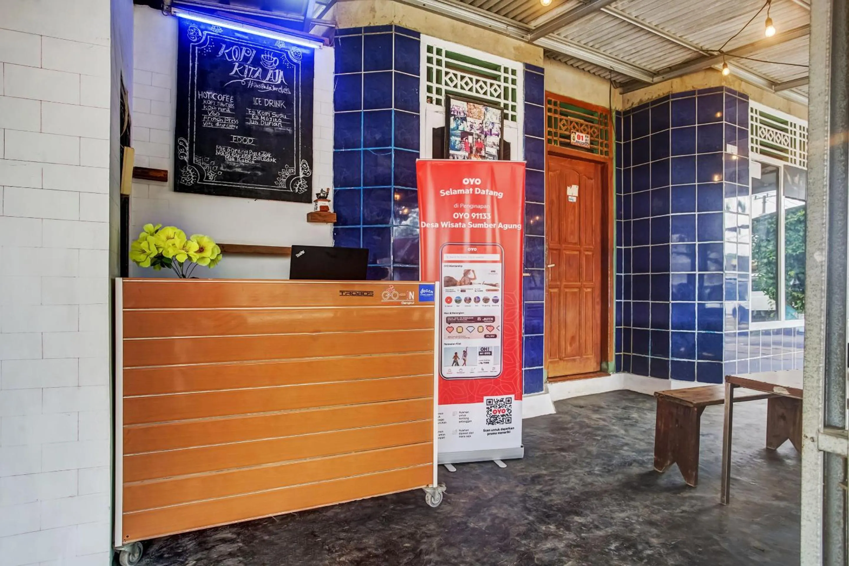 Lobby or reception in Hotel O Desa Wisata Sumber Agung Syariah